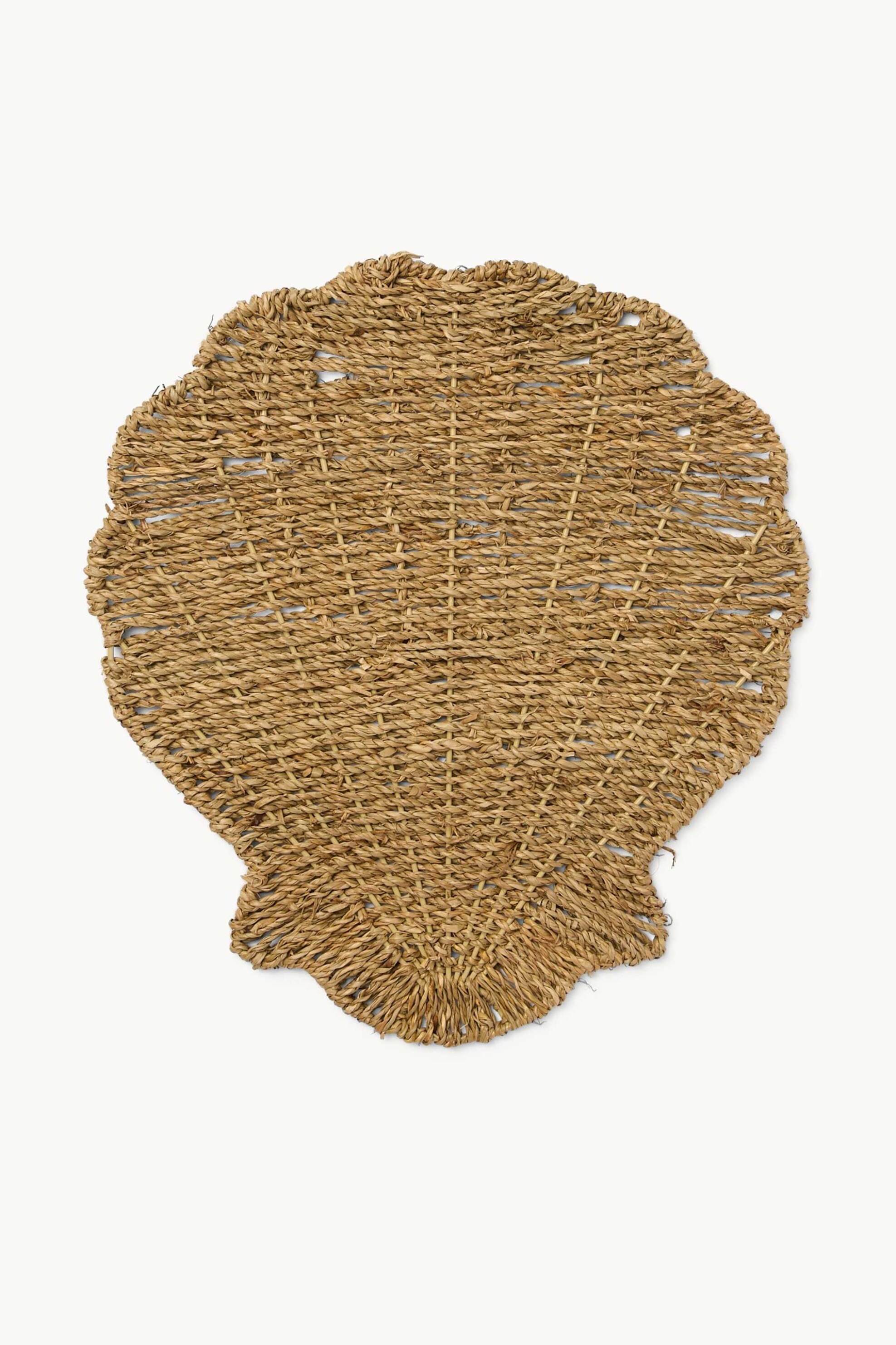 Coincasa σουπλά σε σχήμα κοχυλιού 38 x 35 cm - 006812820 Nude
