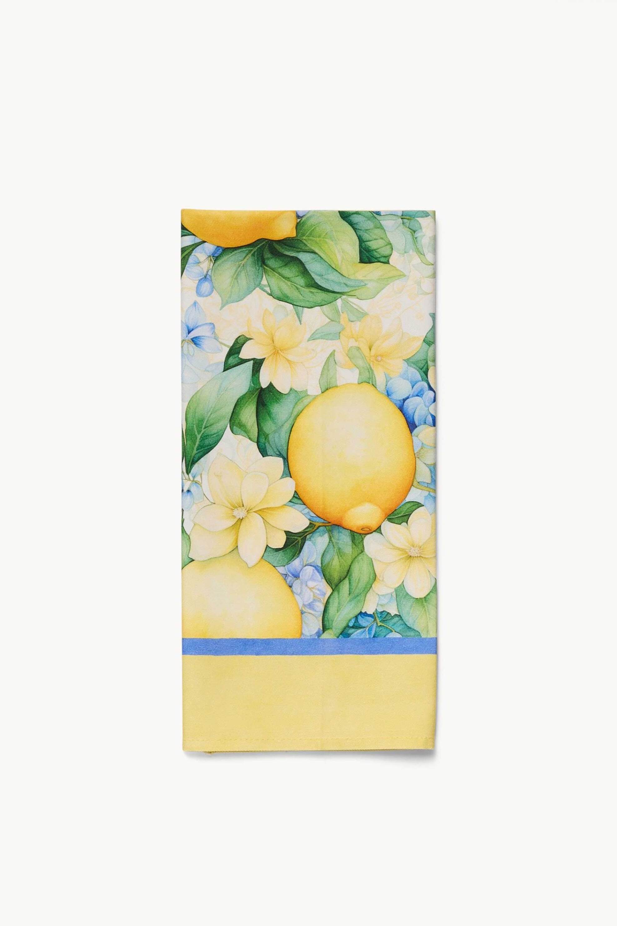 Coincasa πετσέτα κουζίνας με τύπωμα 72 x 51 cm - 006812997 Κίτρινο