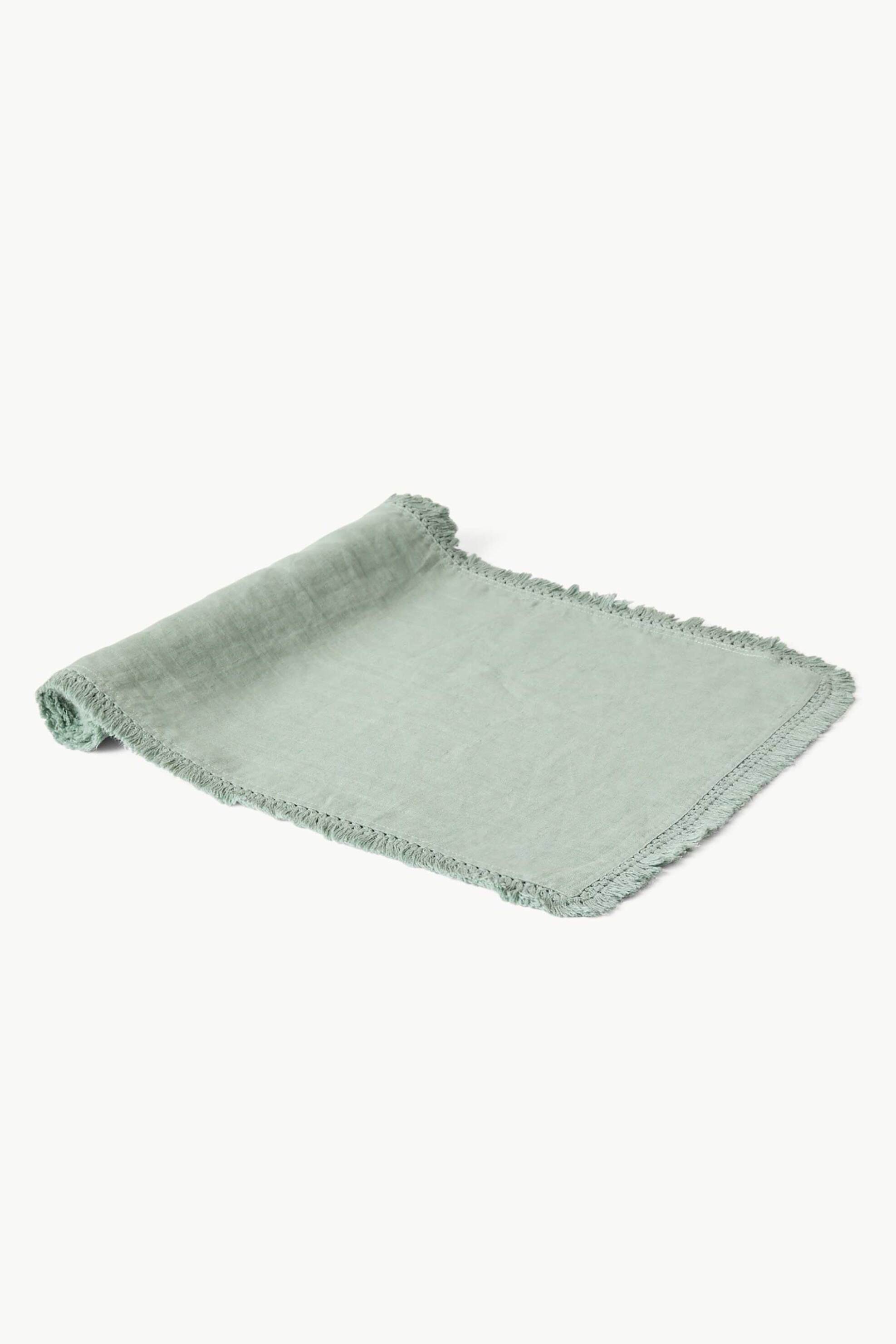 Coincasa ράνερ με κρόσσια 40 x 140 cm - 006813448 Πετρόλ φωτογραφία