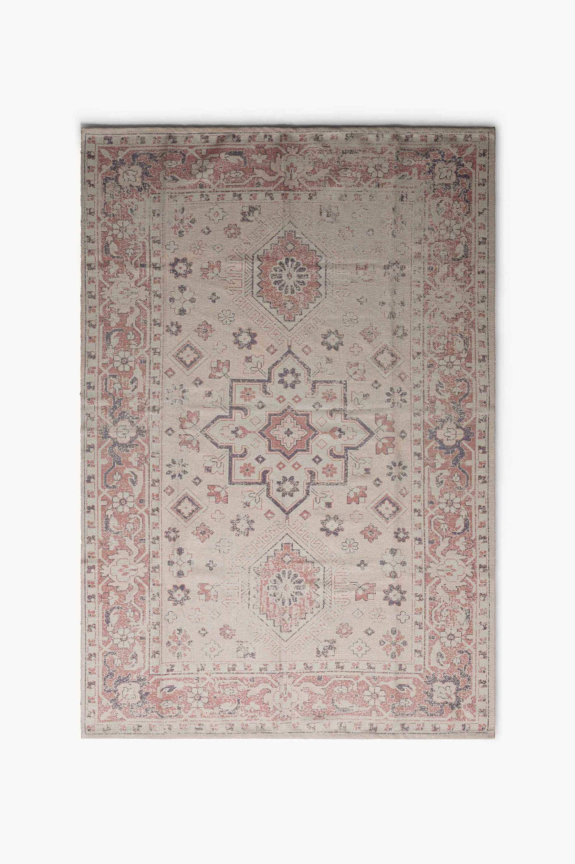 COINCASA Coincasa διακοσμητικό χαλί με vintage σχέδιο 150 x 90 cm - 007468184 Μπεζ