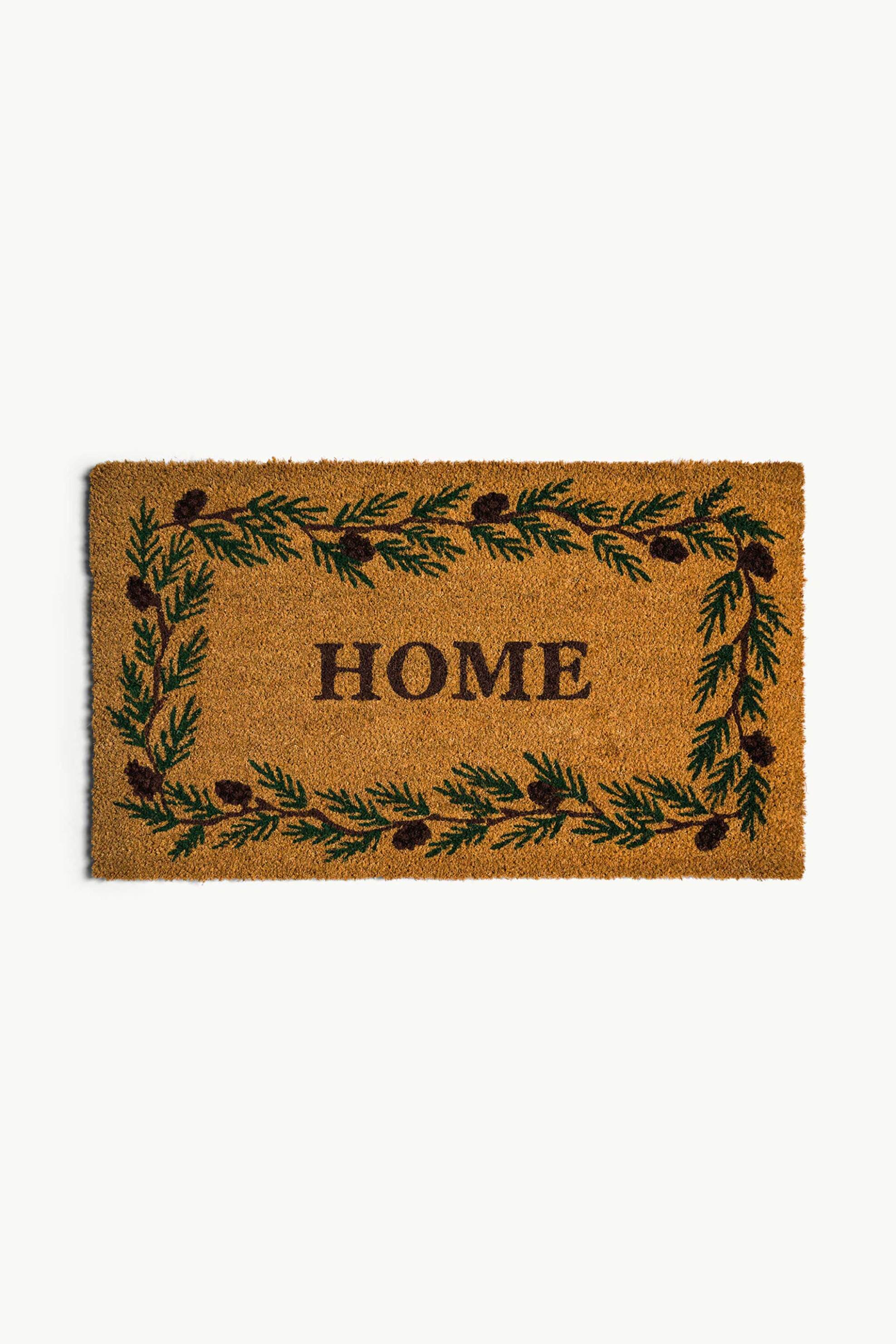 COINCASA Coincasa πατάκι εισόδου με lettering "Home" 43 x 73 cm - 007493113 Πορτοκαλί Σκούρο