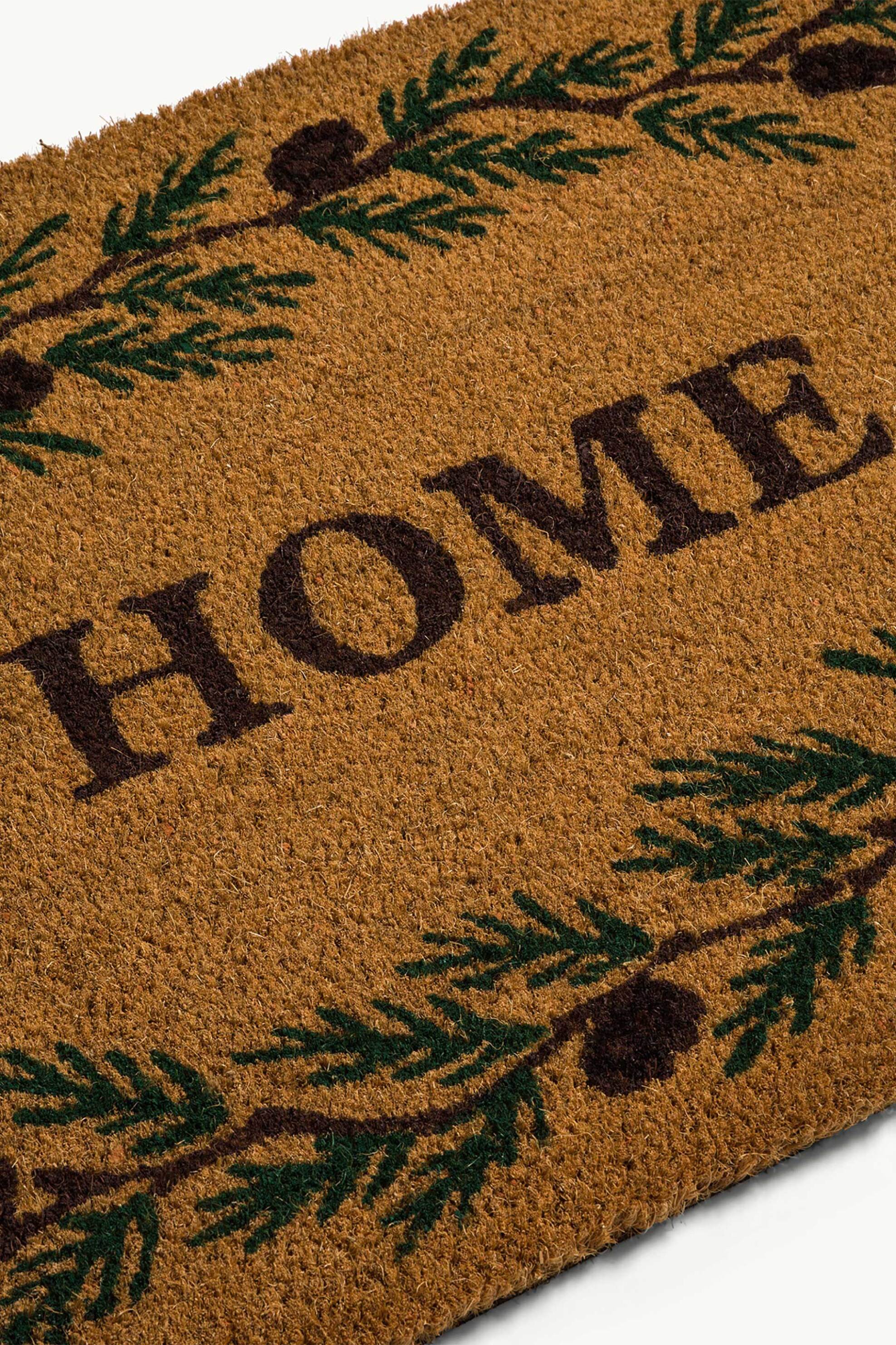 Coincasa πατάκι εισόδου με lettering "Home" 43 x 73 cm - 007493113 Πορτοκαλί Σκούρο φωτογραφία