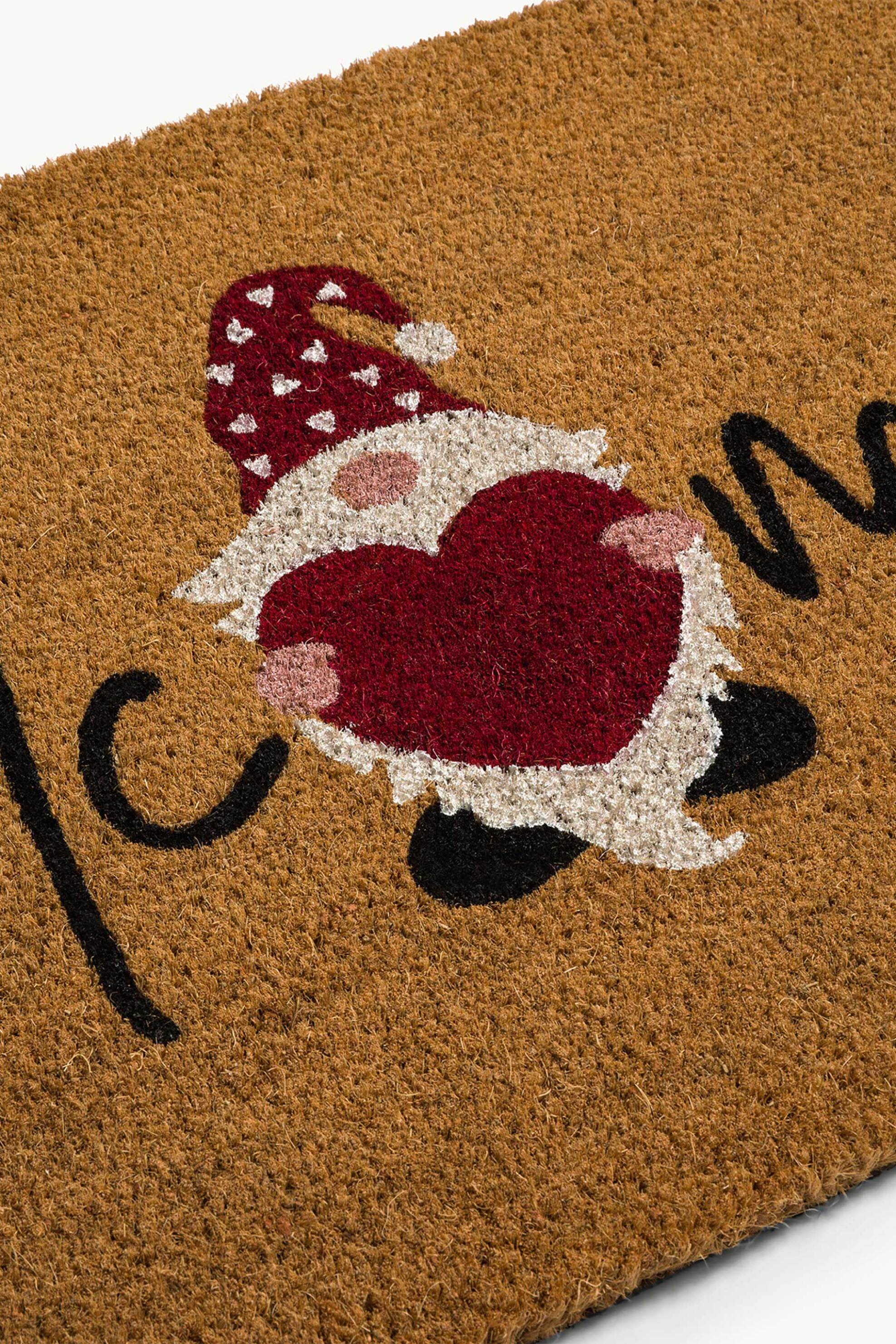 Coincasa πατάκι εισόδου με lettering "Welcome" 43 x 73 cm - 007493114 Πορτοκαλί Σκούρο φωτογραφία