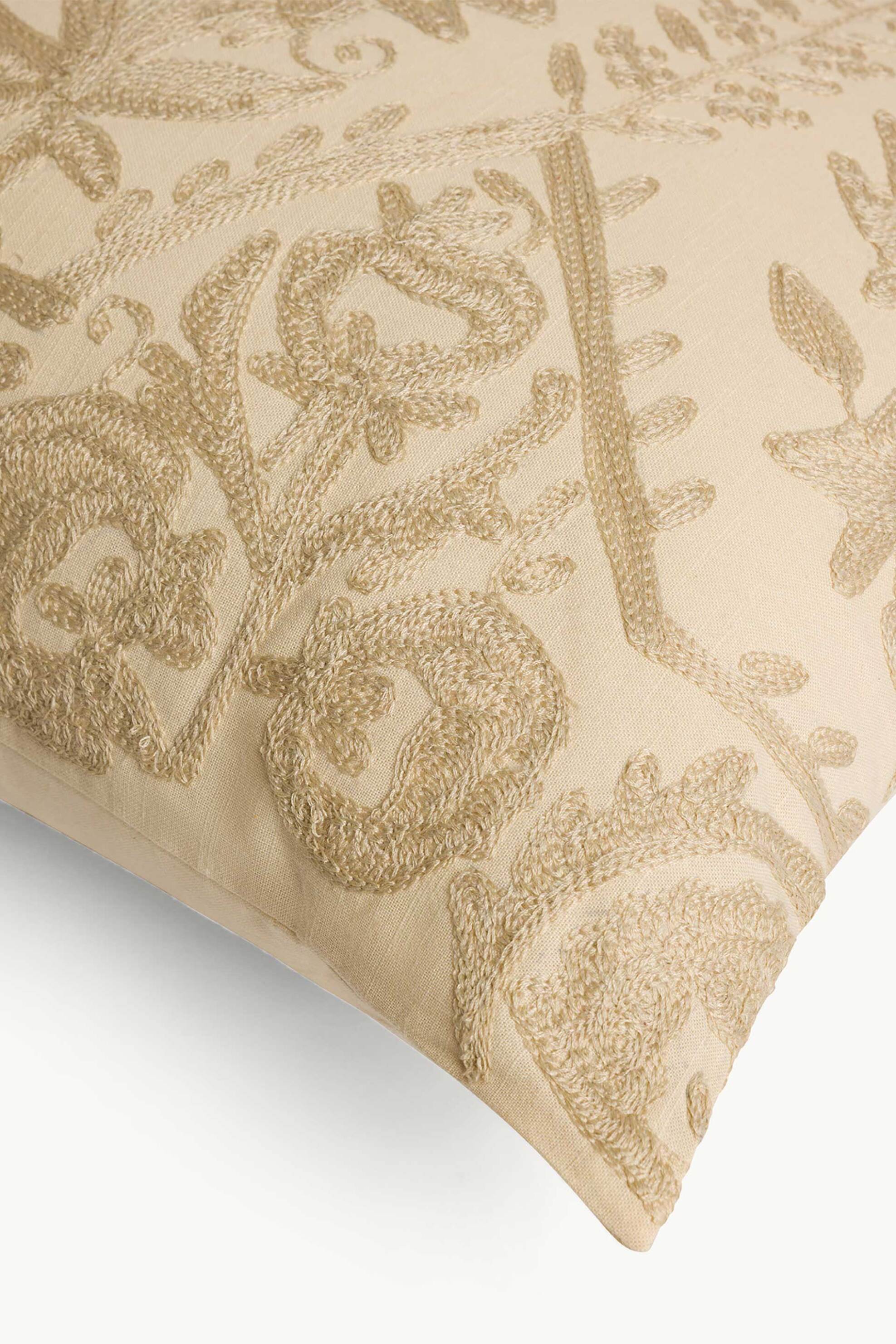 Coincasa διακοσμητικό μαξιλάρι με ethnic print 35 x 50 cm - 007493287 Μπεζ φωτογραφία