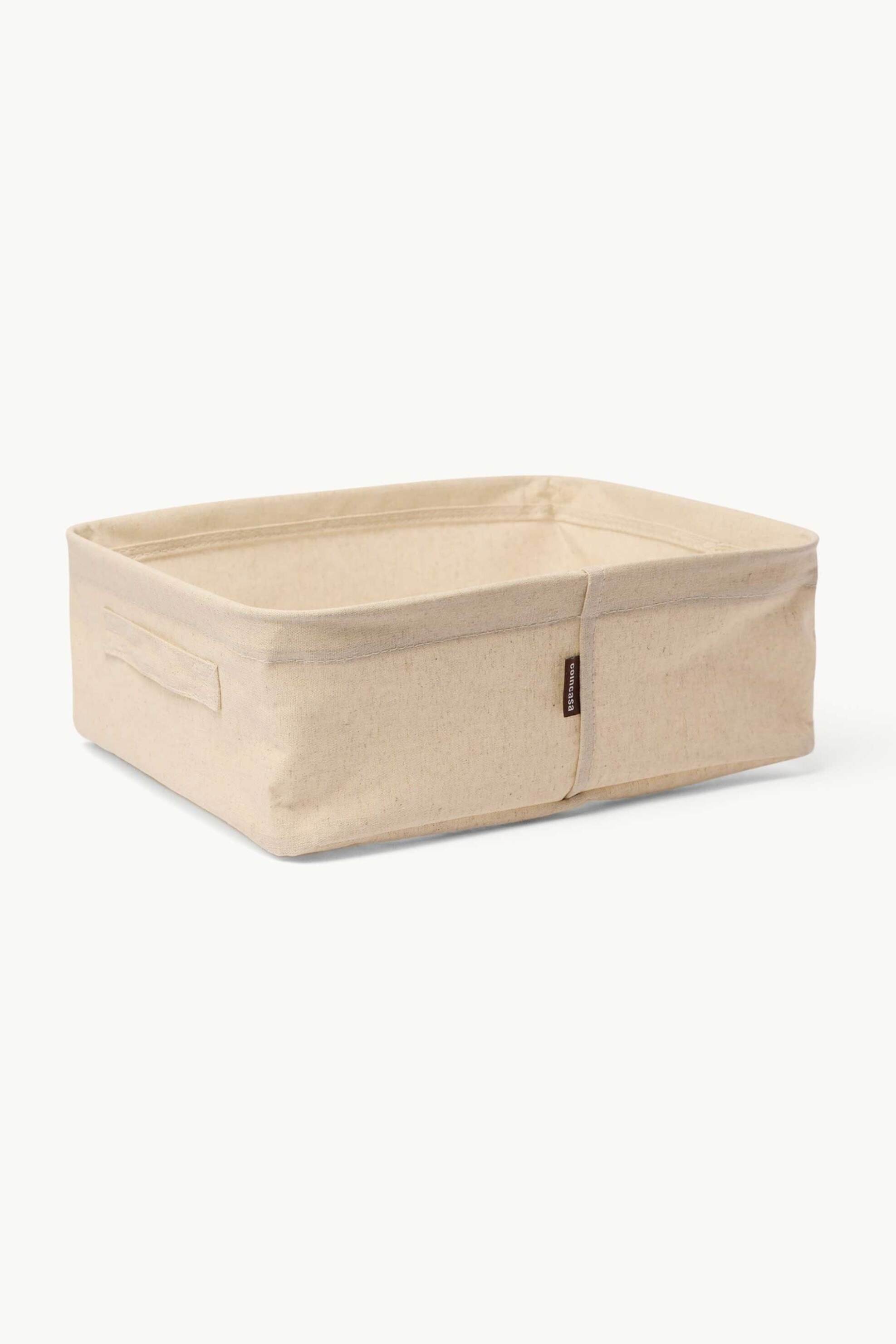 Coincasa υφασμάτινο κουτί αποθήκευσης 36 x 28 x 13 cm - 006813903 Μπεζ