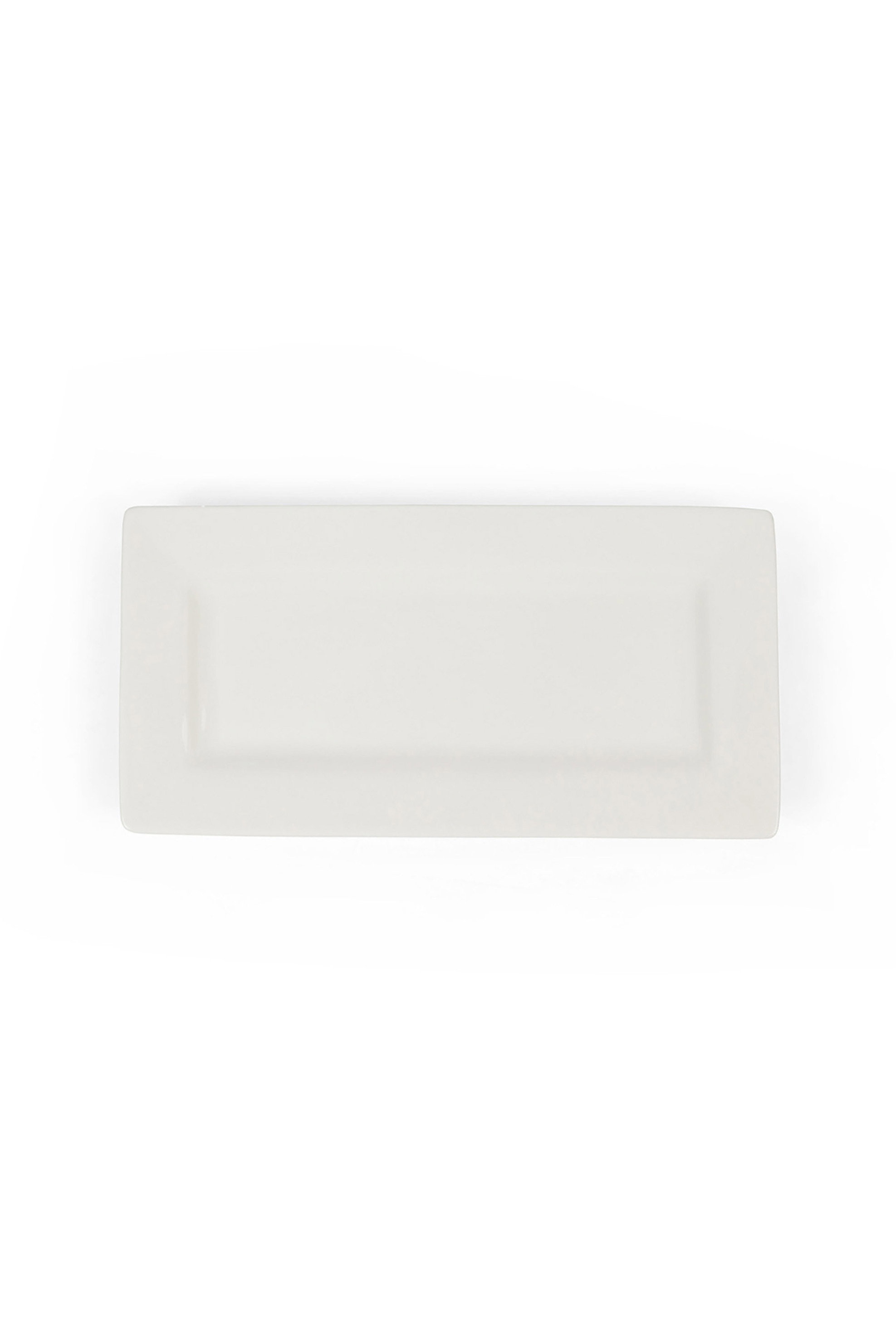 Coincasa πορσελάνινο ορθογώνιο πιάτο - 006534788 Λευκό