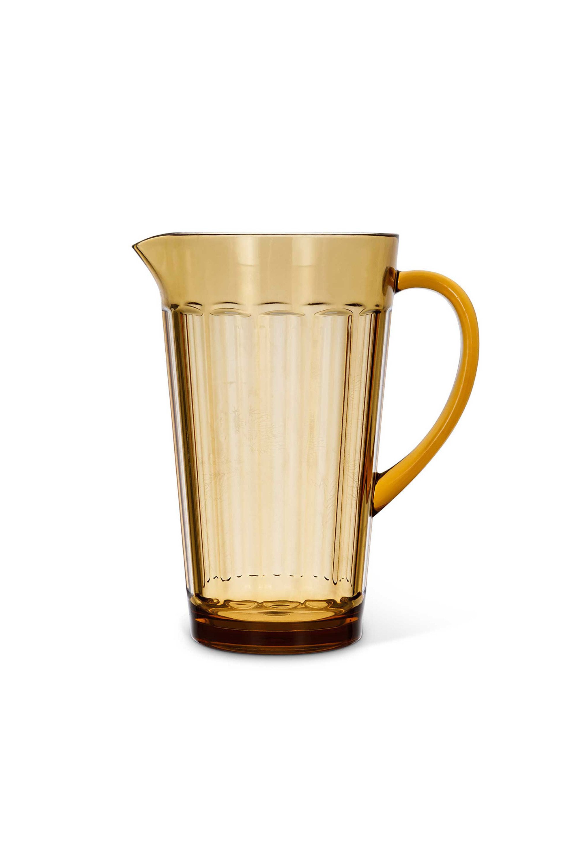 COINCASA Coincasa πλαστική κανάτα με ανάγλυφο σχέδιο 25 cm - 007412523 Καφέ