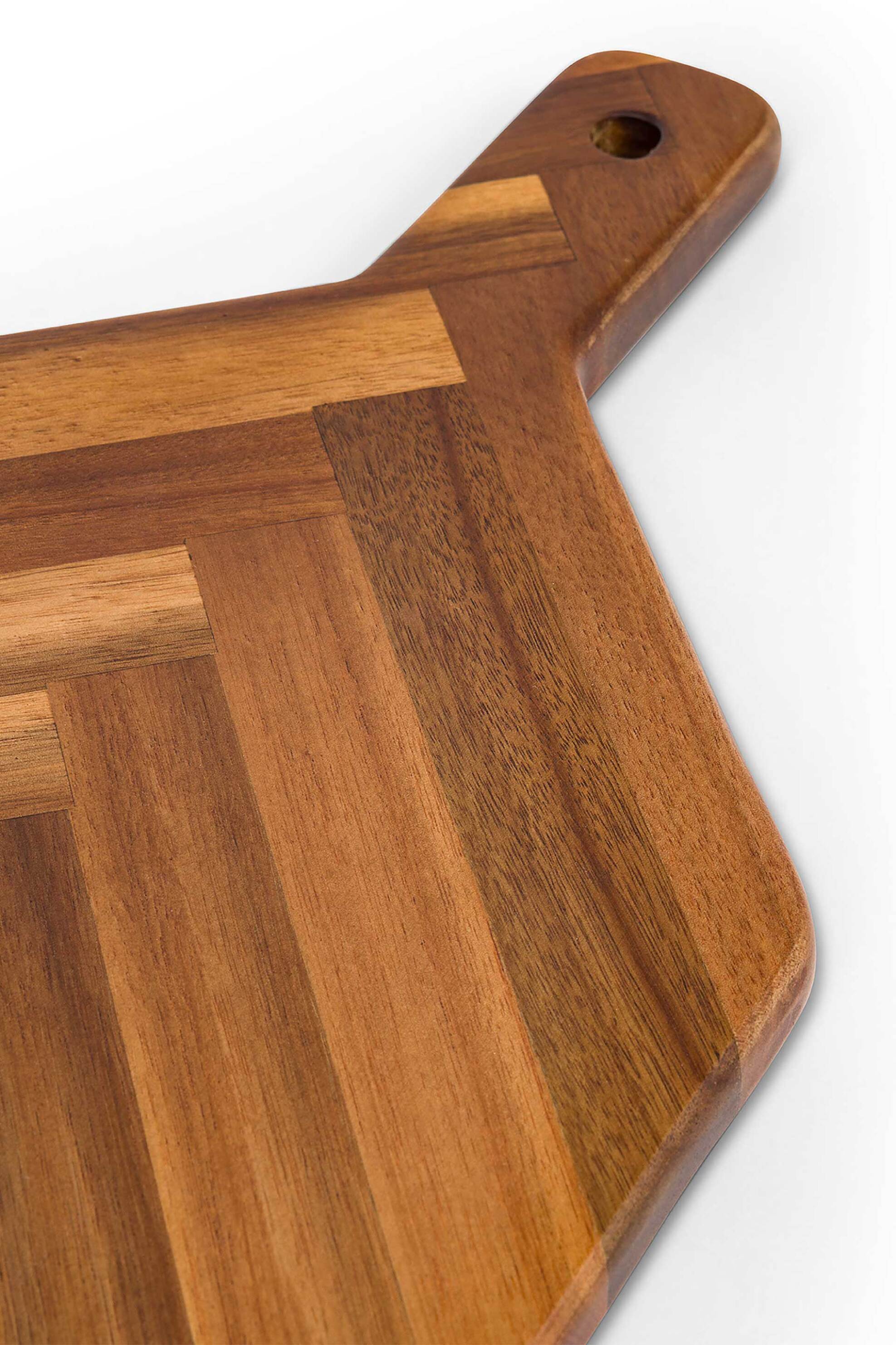 Coincasa ξύλο κοπής από ακακία 56 x 26 cm - 007459676 Καφέ φωτογραφία