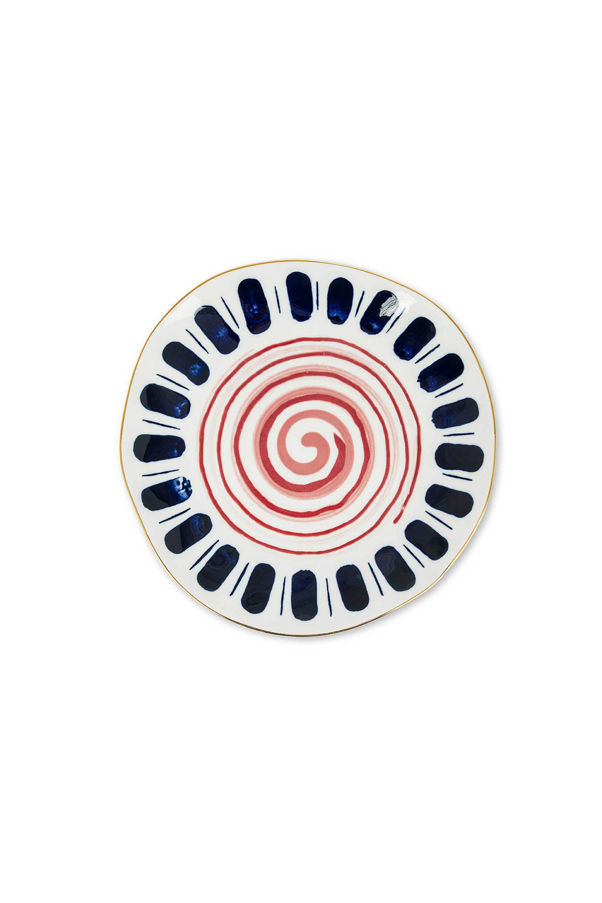 COINCASA Coincasa πορσελάνινο πιάτο φρούτου "Be Unique" 21 cm - 007459769 Πολύχρωμο