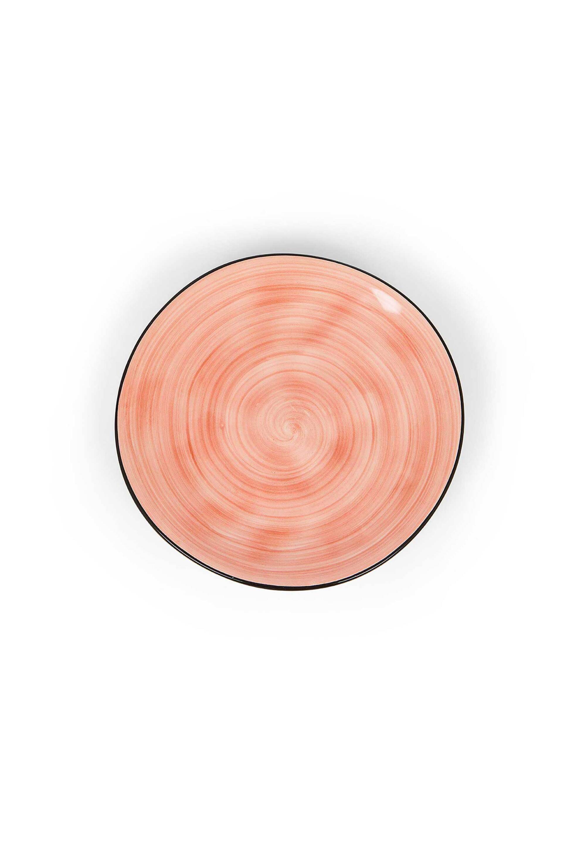 Coincasa κεραμικό πιάτο φρούτου "Tokyo" 23 cm - 007374024 Ροζ