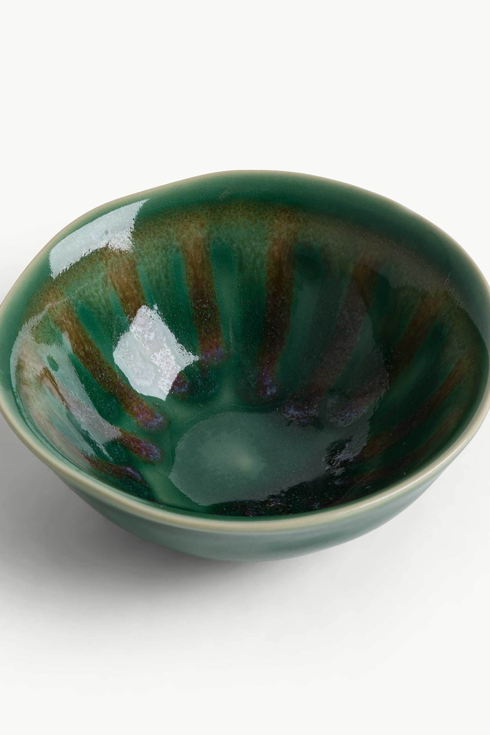 Coincasa κεραμικό μπολ 15,5 cm - 007462706 Πράσινο Σμαραγδί