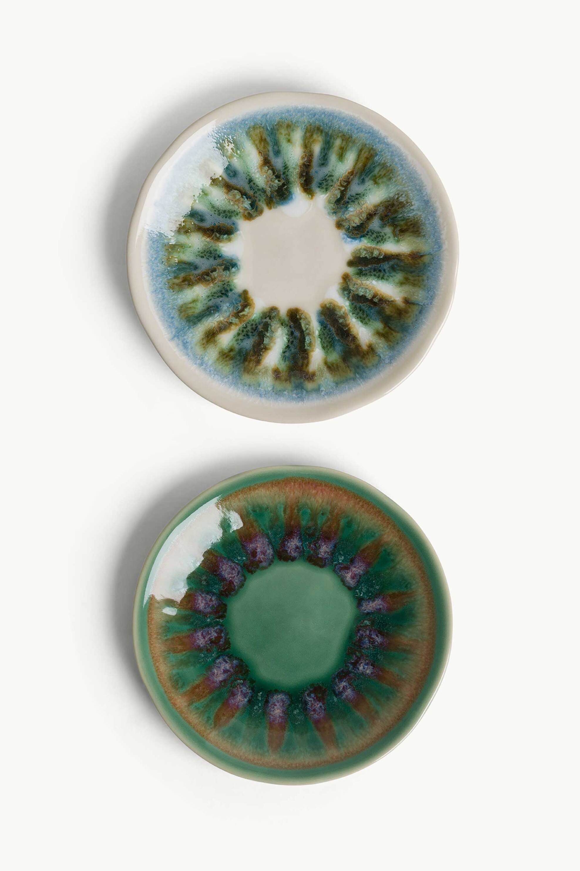 Coincasa κεραμικό πιάτο ψωμιού 15 cm - 007462712 Λευκό φωτογραφία