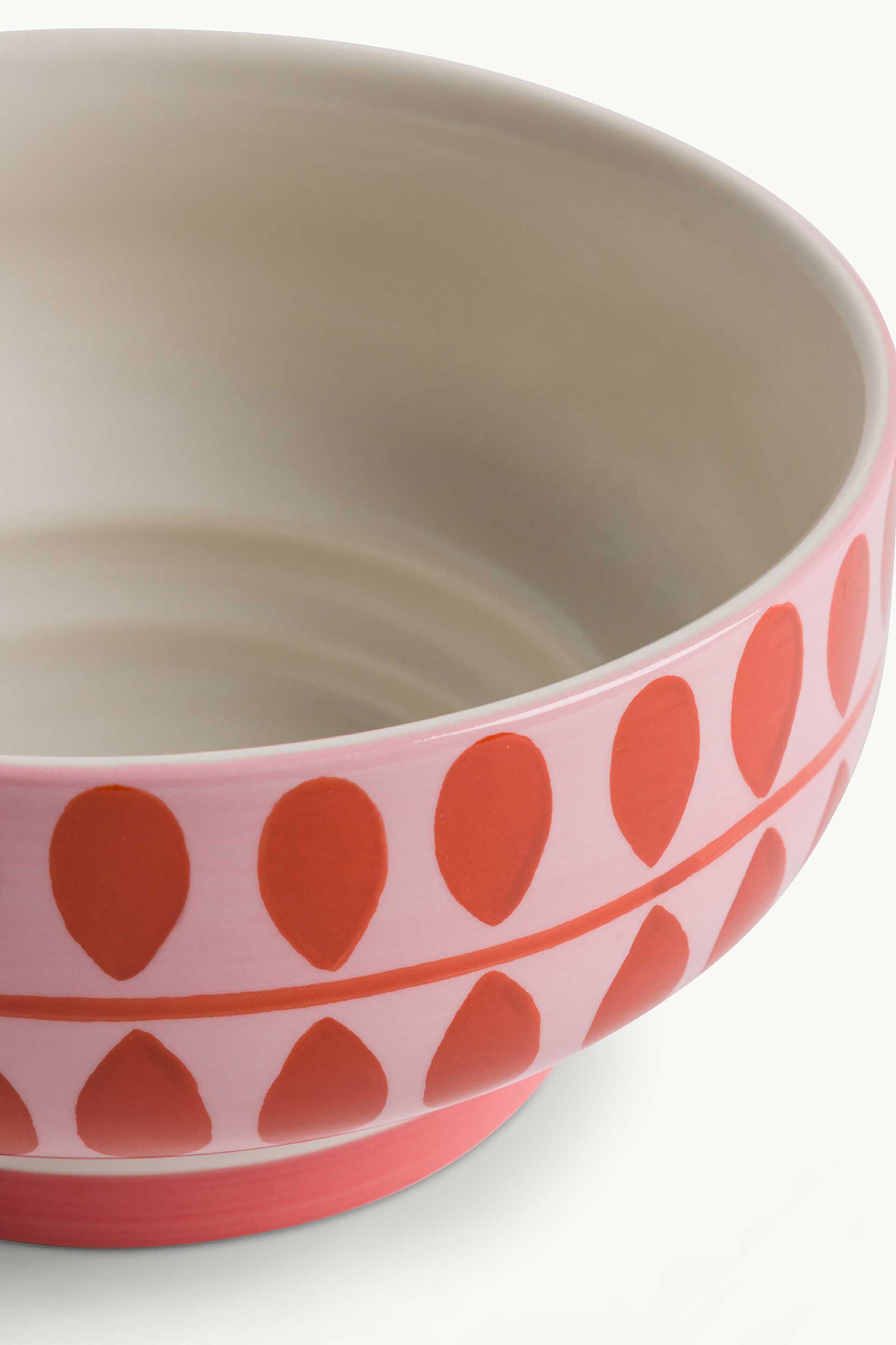 Coincasa κεραμικό μπολ 16 x 12 cm - 007469560 Κόκκινο φωτογραφία