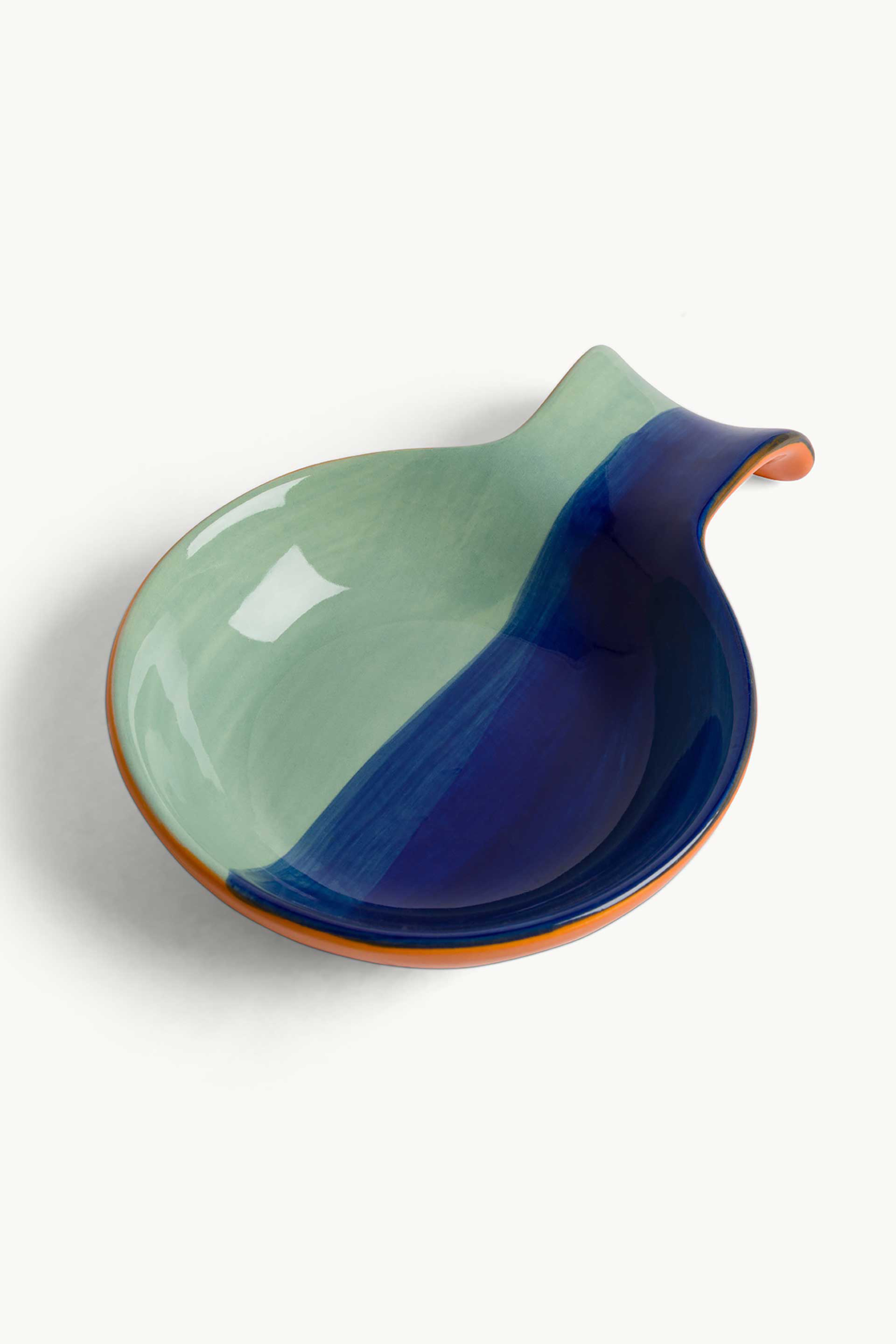 Coincasa κεραμική θήκη για κουτάλια 17 cm - 007469578 Μπλε φωτογραφία