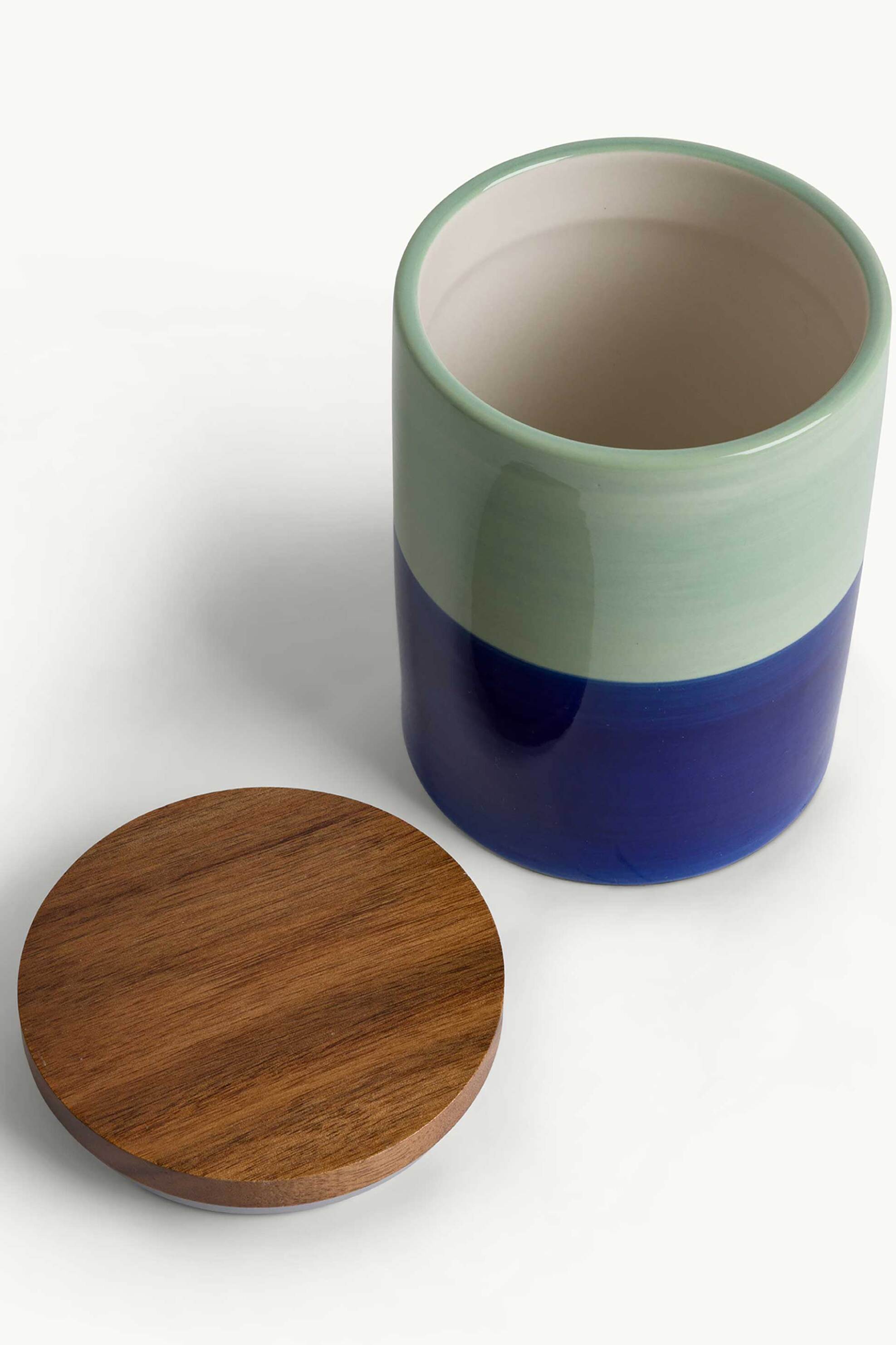 Coincasa κεραμικό βάζο 13 x 10 cm - 007469580 Μπλε φωτογραφία