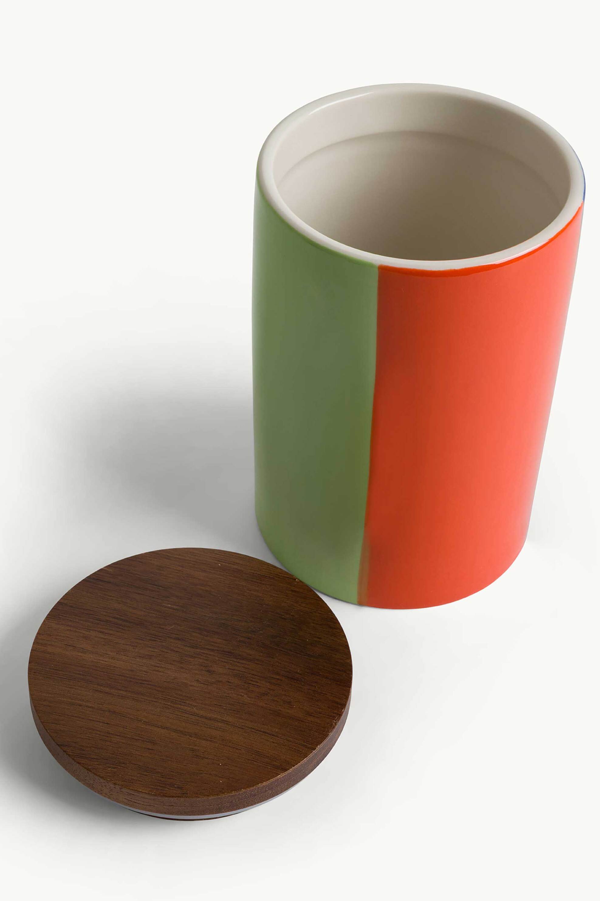 Coincasa κεραμικό βάζο 17 x 10,5 cm - 007469581 Πολύχρωμο φωτογραφία