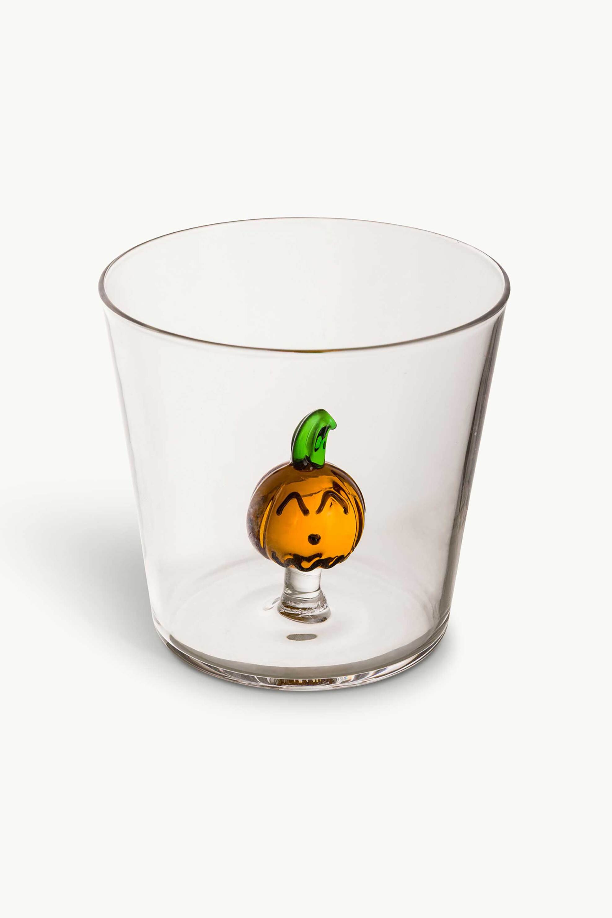 Coincasa γυάλινο ποτήρι με σχέδιο κολοκύθας - 006805758 Διάφανο φωτογραφία