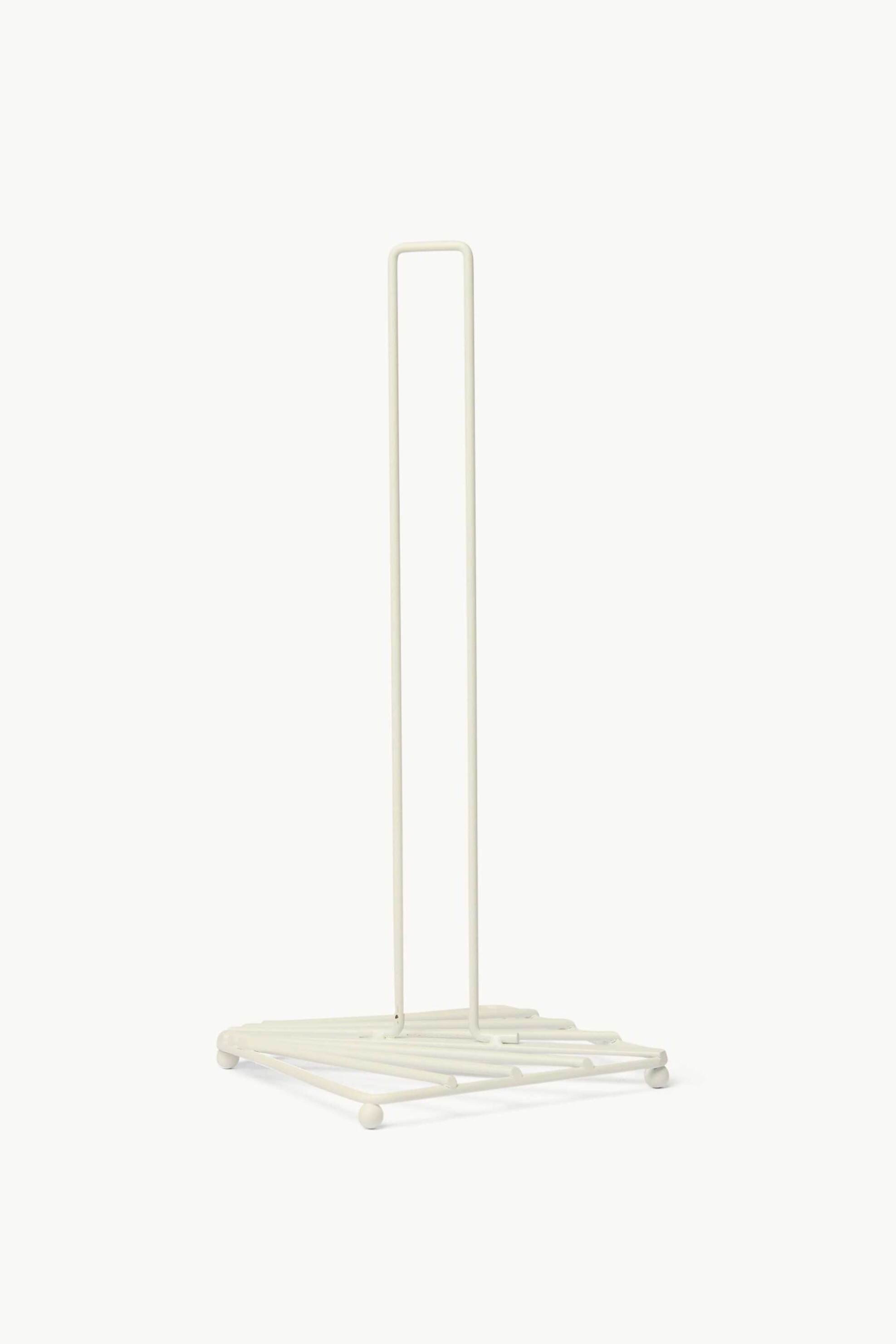 Coincasa σιδερένια βάση για ρολό χαρτί κουζίνας 33 x 14 cm - 006810025 Λευκό