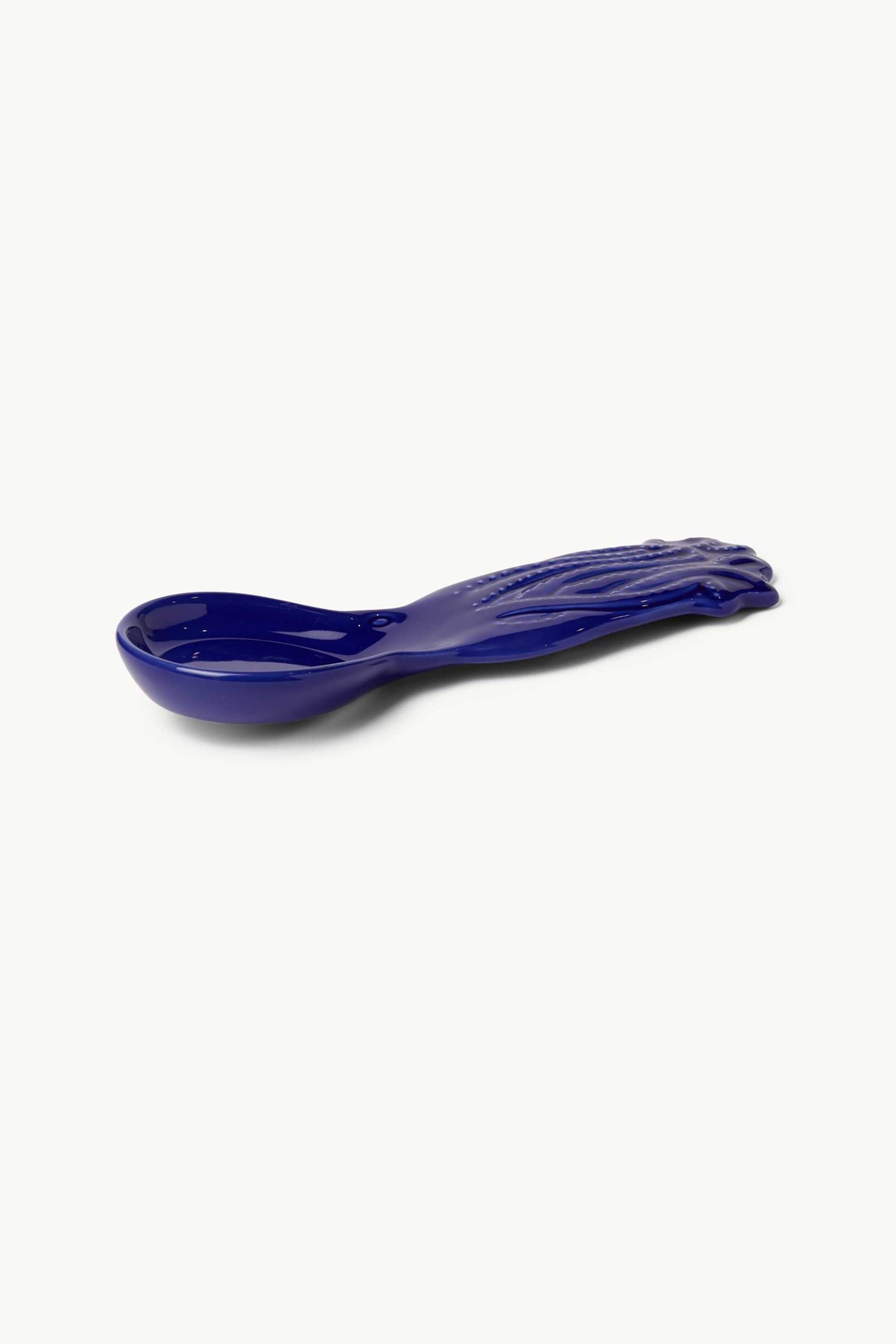 Coincasa κεραμική κουτάλα σε σχήμα χταποδιού 24 cm - 006813444 Μπλε Σκούρο