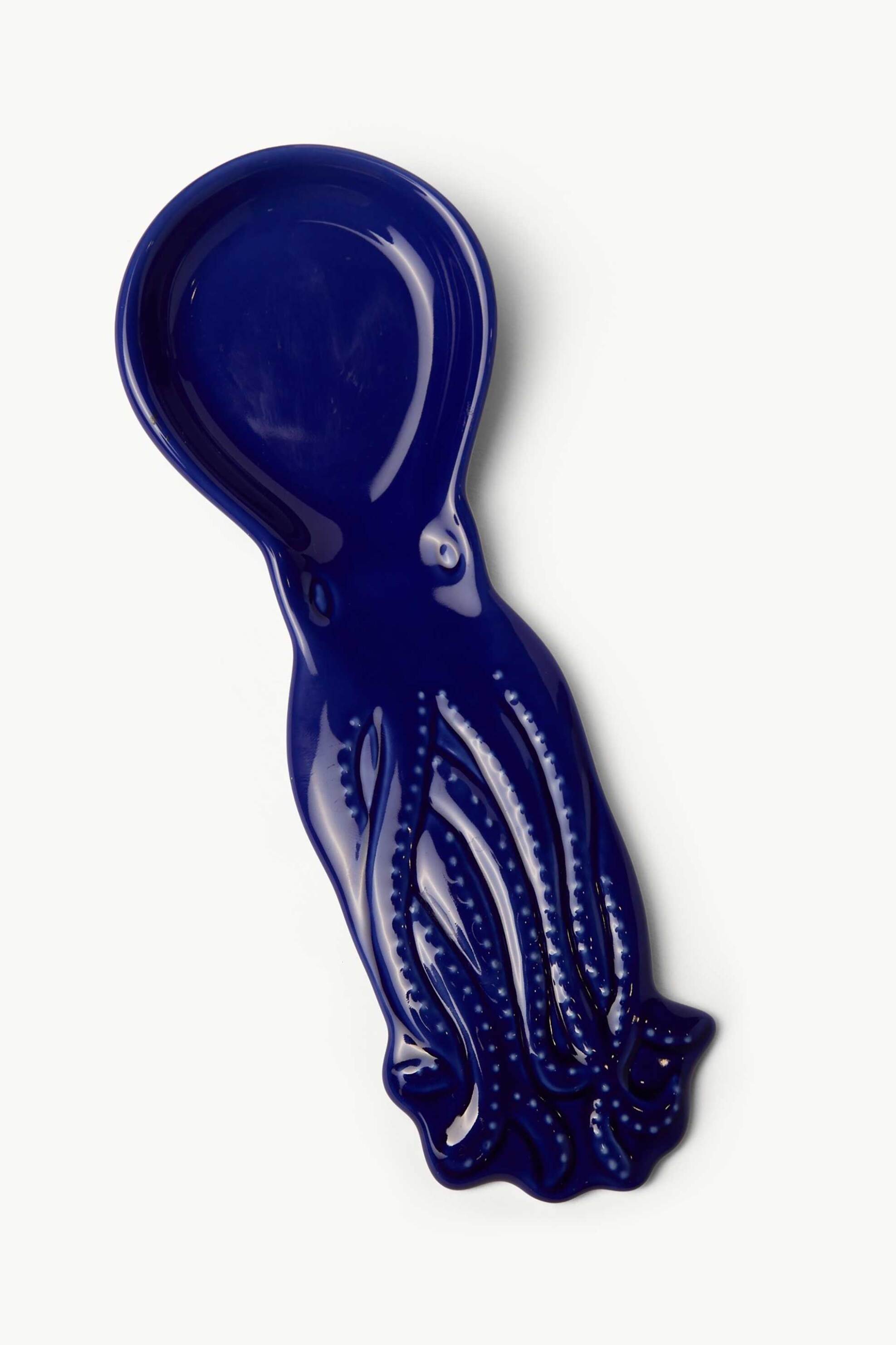Coincasa κεραμική κουτάλα σε σχήμα χταποδιού 24 cm - 006813444 Μπλε Σκούρο φωτογραφία