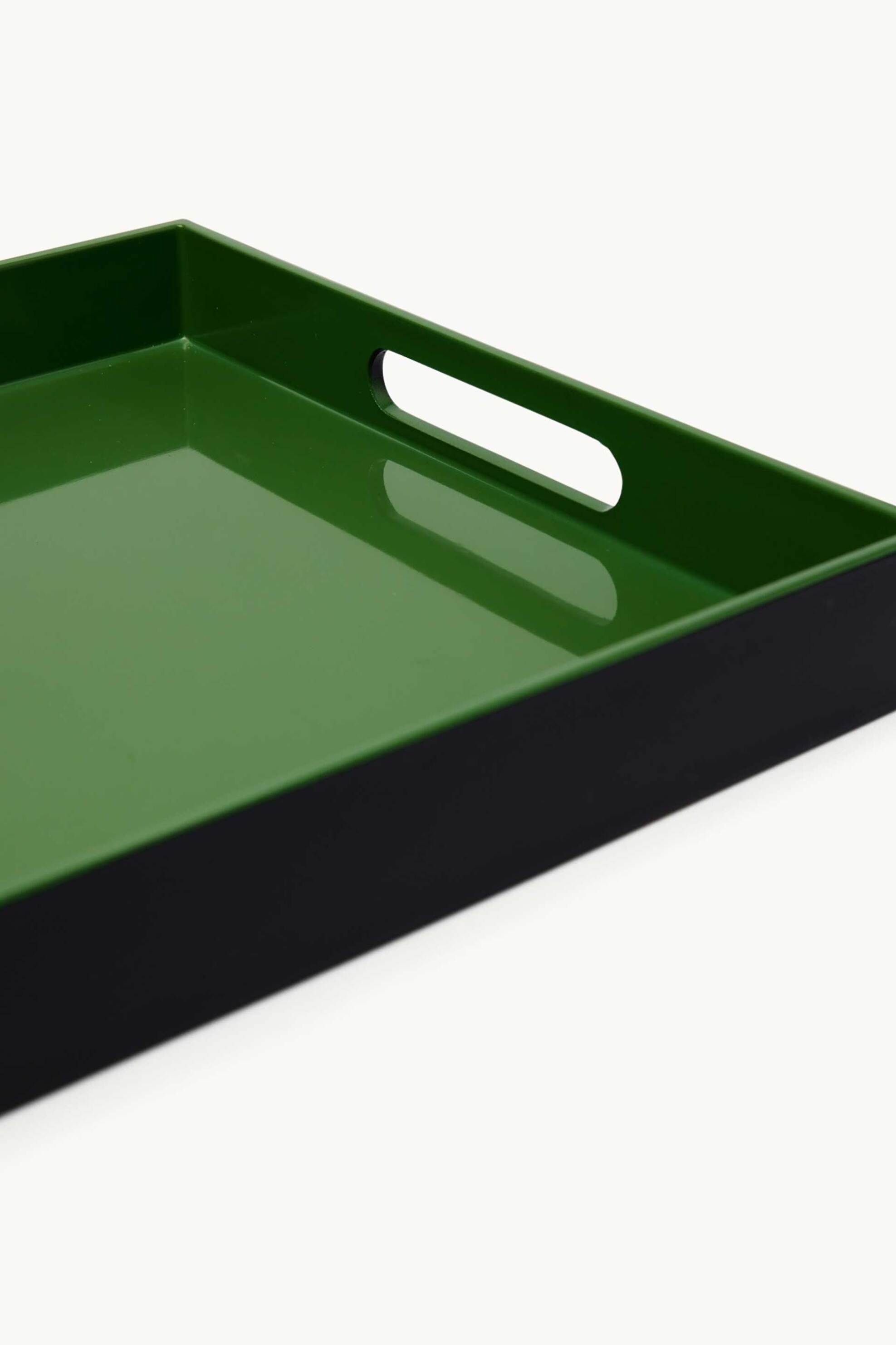 Coincasa Πλαστικός Δίσκος Σερβιρίσματος 25 X 35 CM - 006813179 Πράσινο