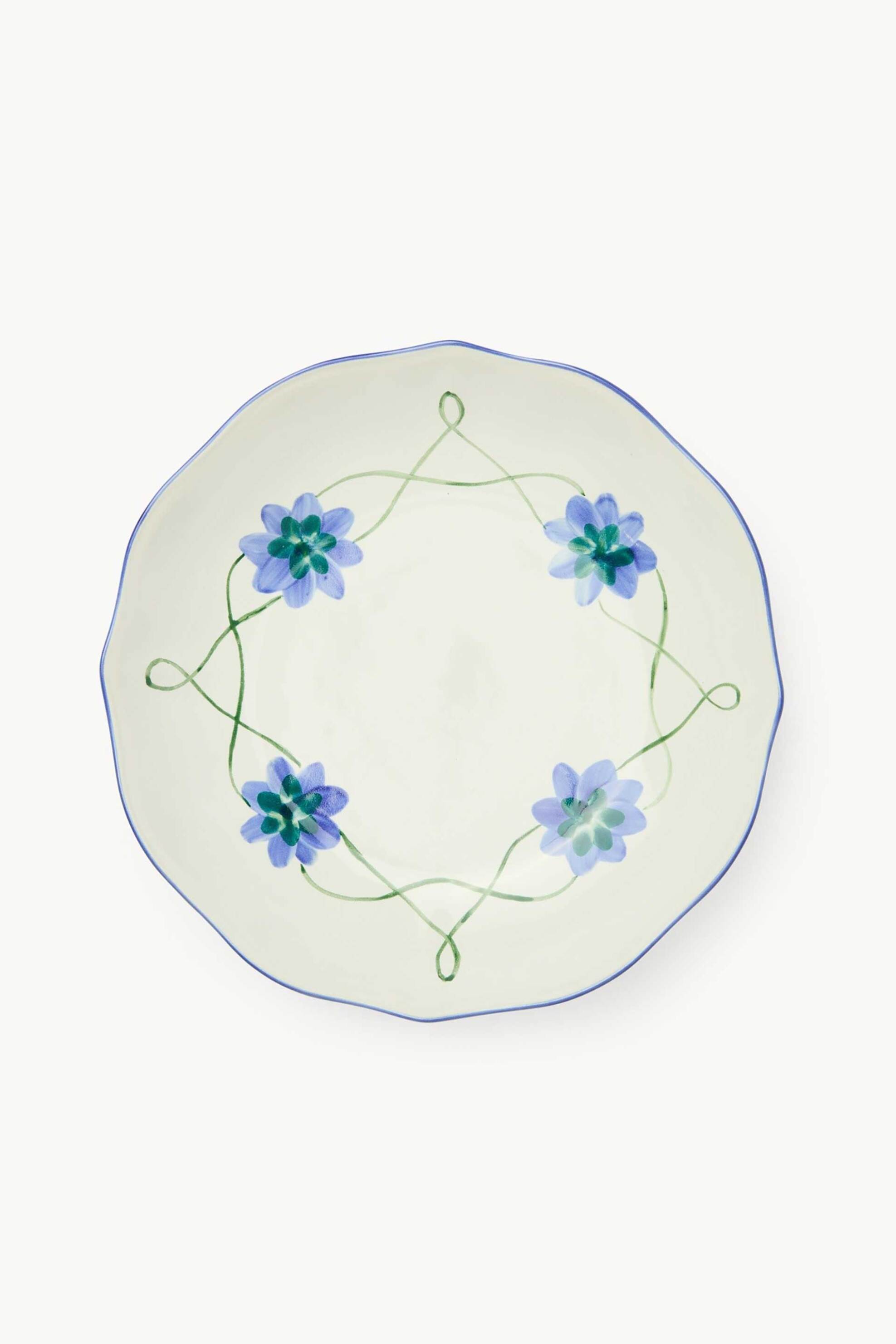 Coincasa κεραμικό πιάτο σούπας 22 cm "Antoinette" - 006808442 Λευκό