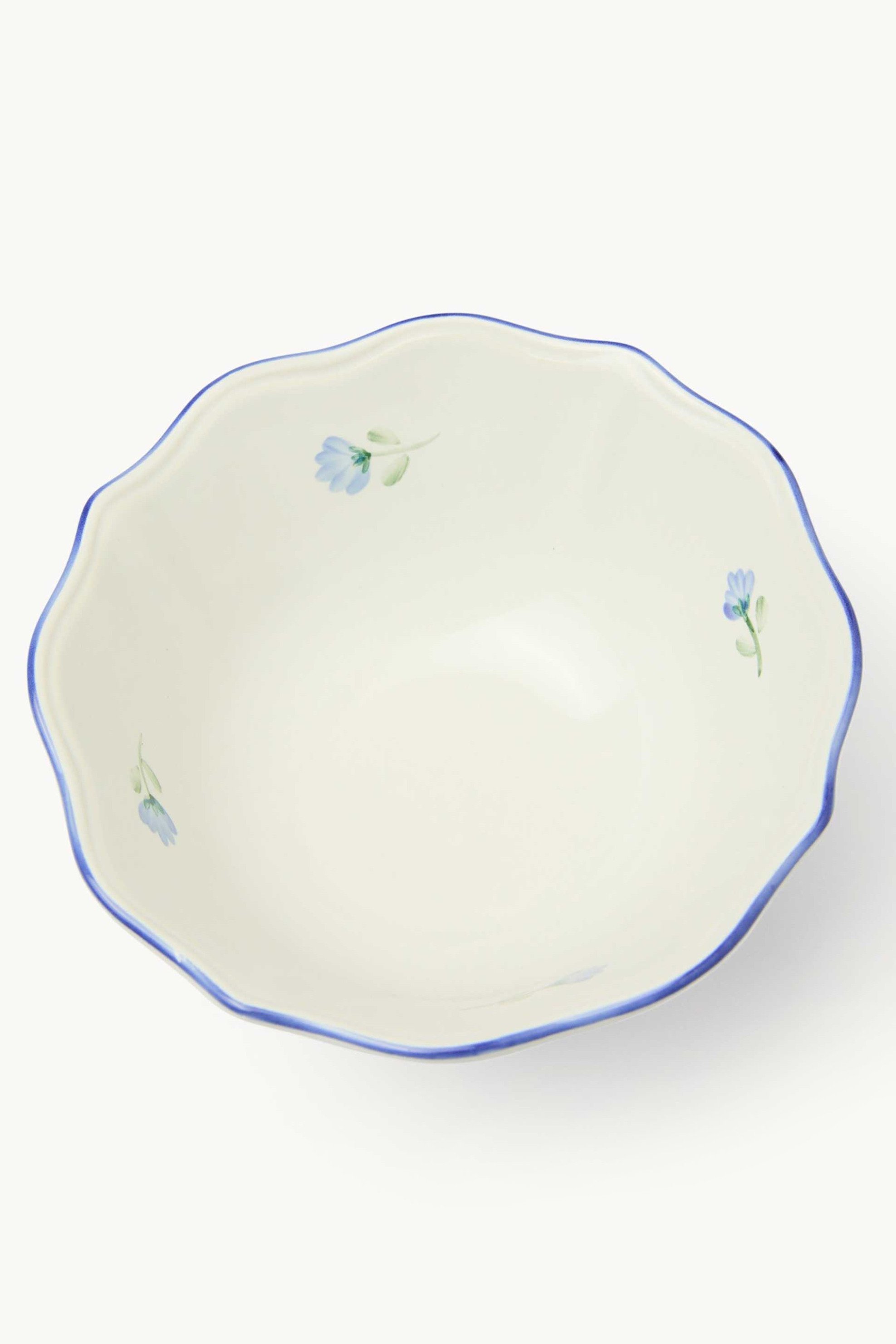 Coincasa κεραμικό μπολ 16,5 cm "Antoinette" - 006808444 Λευκό