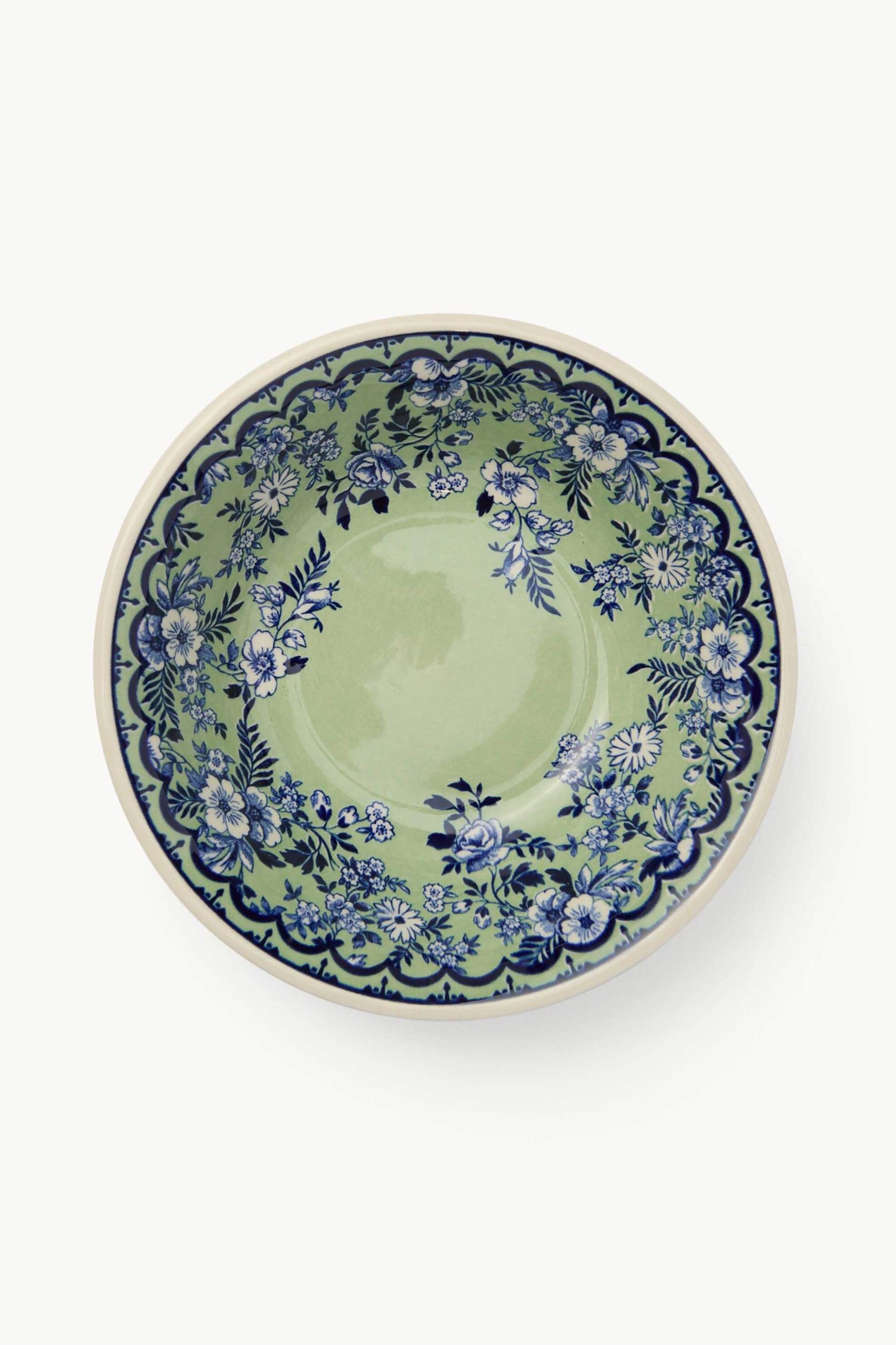 Coincasa κεραμικό μπολ 16 cm "Ming" - 006810288 Πράσινο