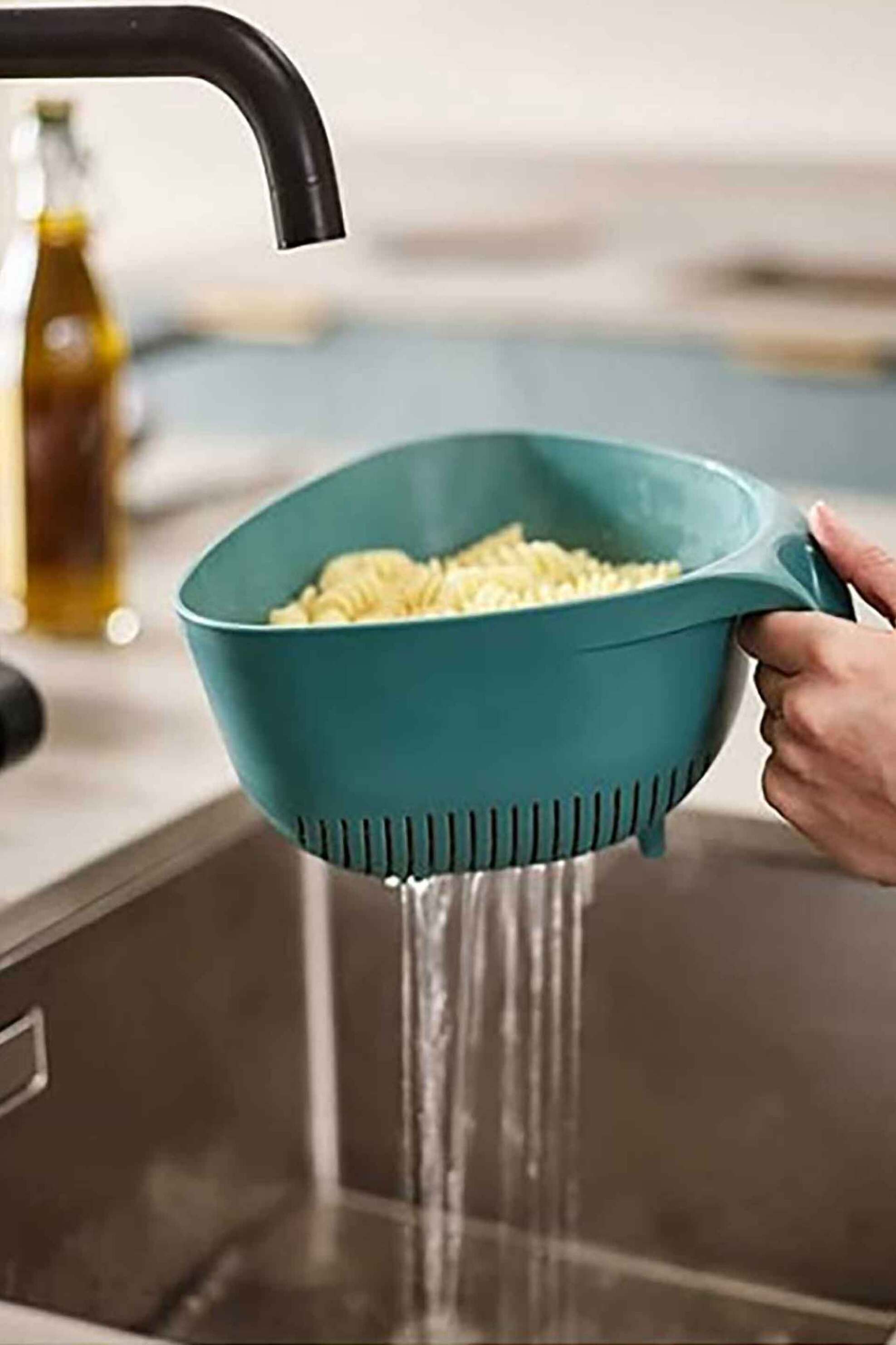 Joseph Joseph σουρωτήρι τριγωνικό με λαβή "Duo" - 10548 φωτογραφία