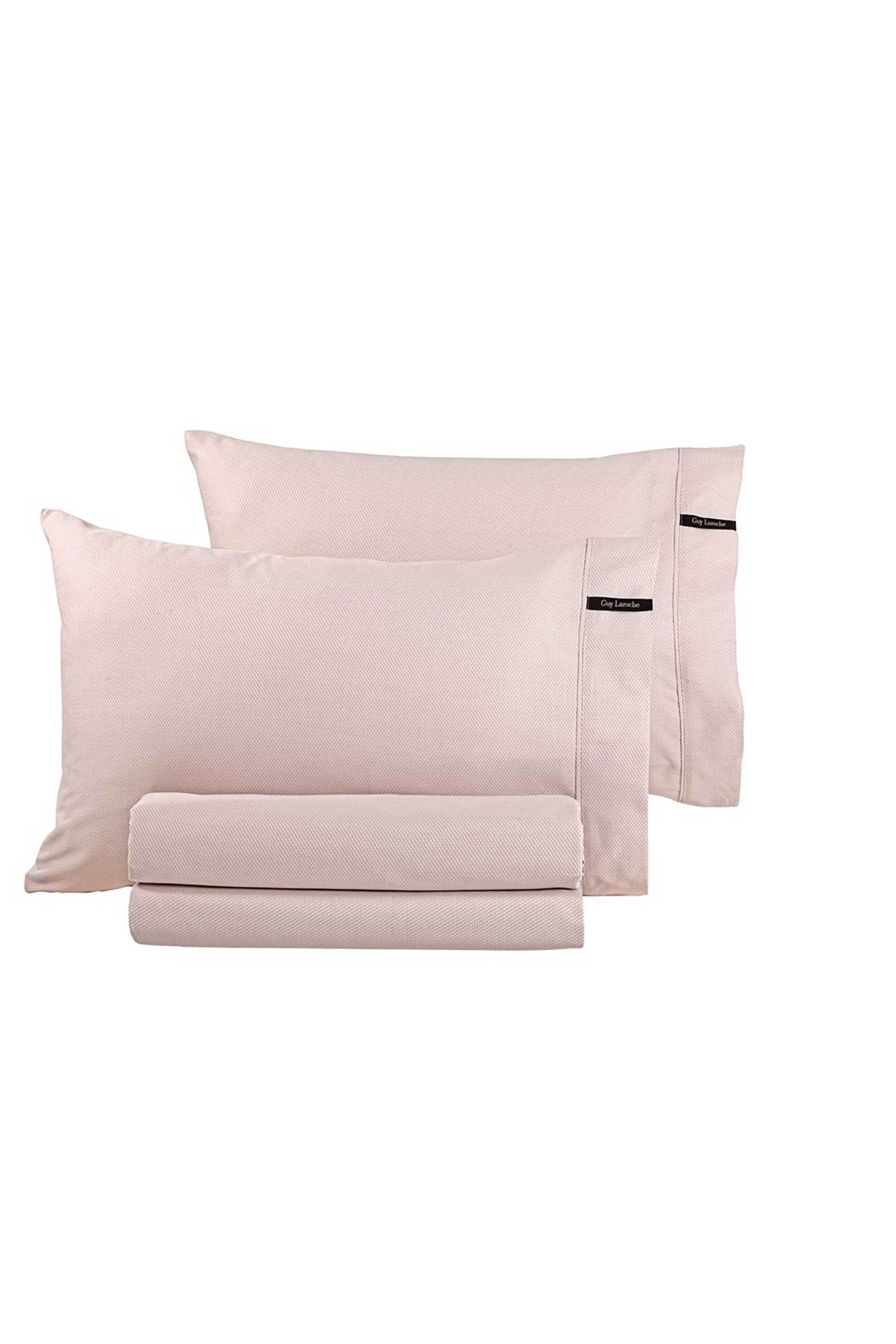 Guy Laroche Σεντόνι Υπέρδιπλο Μονόχρωμο Minimal Pudra 240 X 270 CM - 1110092223079