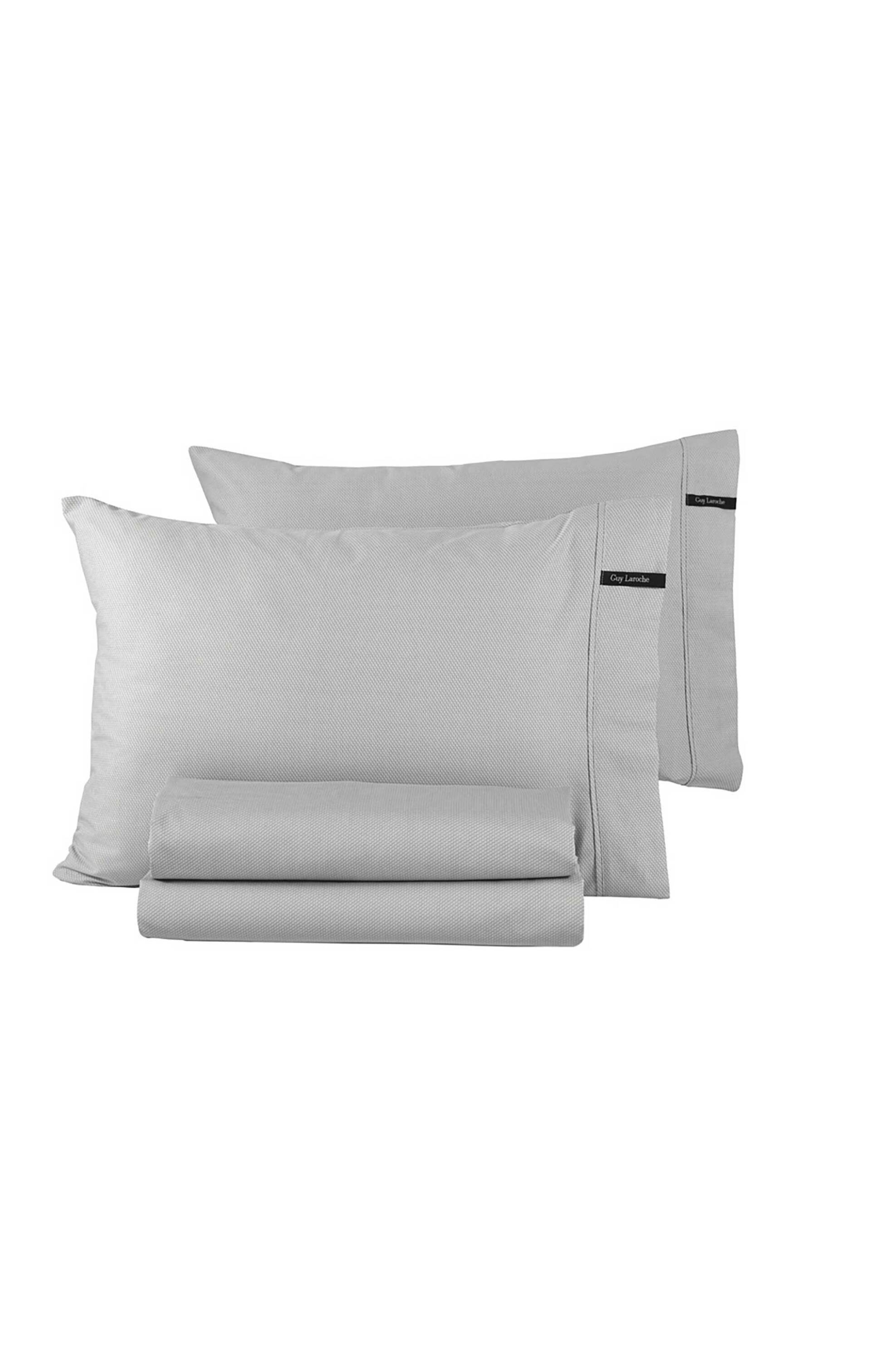 Guy Laroche σεντόνι υπέρδιπλο μονόχρωμο "Minimal Silver" 240 x 270 cm - 1110092223080 φωτογραφία