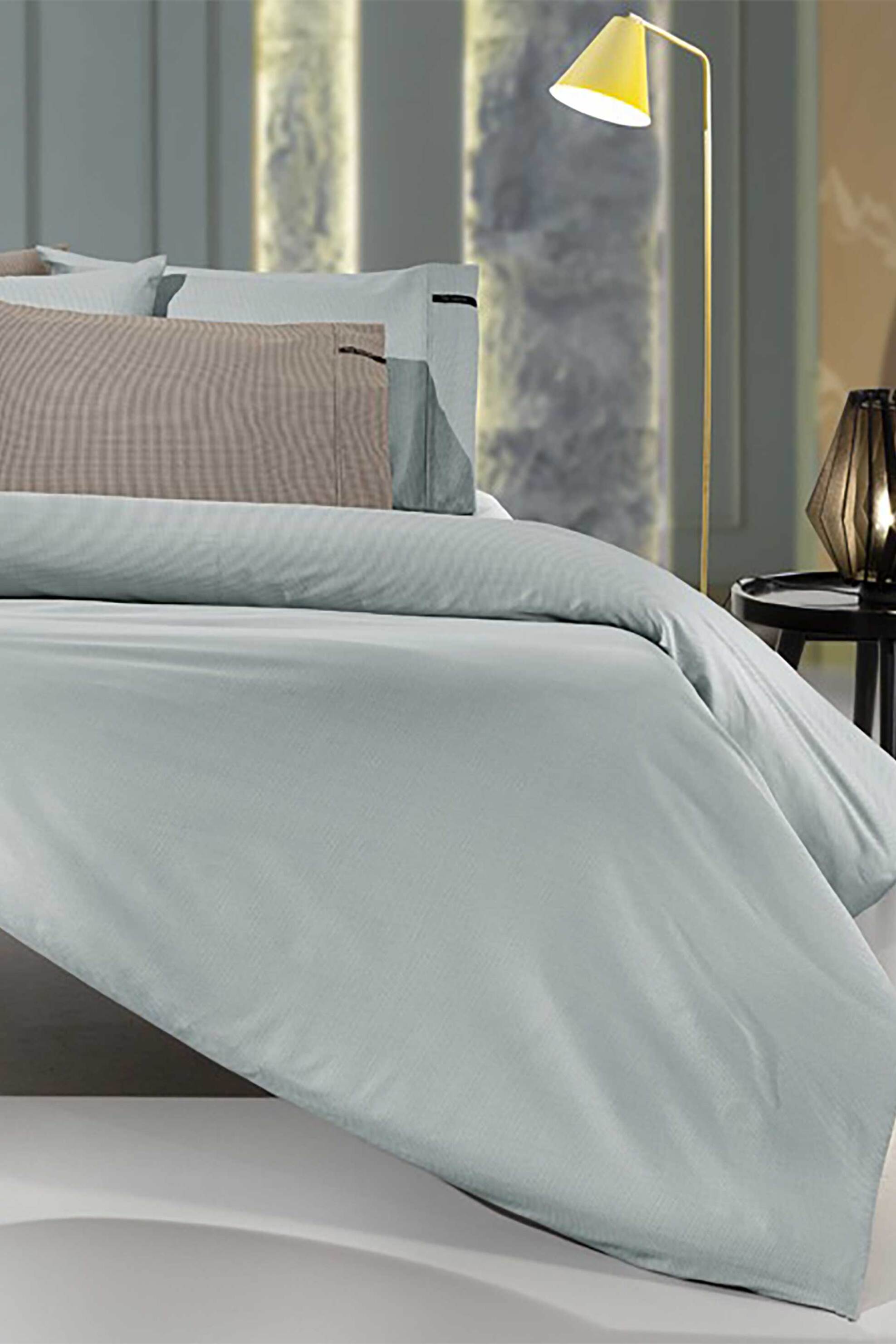 Guy Laroche σεντόνι υπέρδιπλο μονόχρωμο "Minimal Azul" 240 x 270 cm - 1110092223082