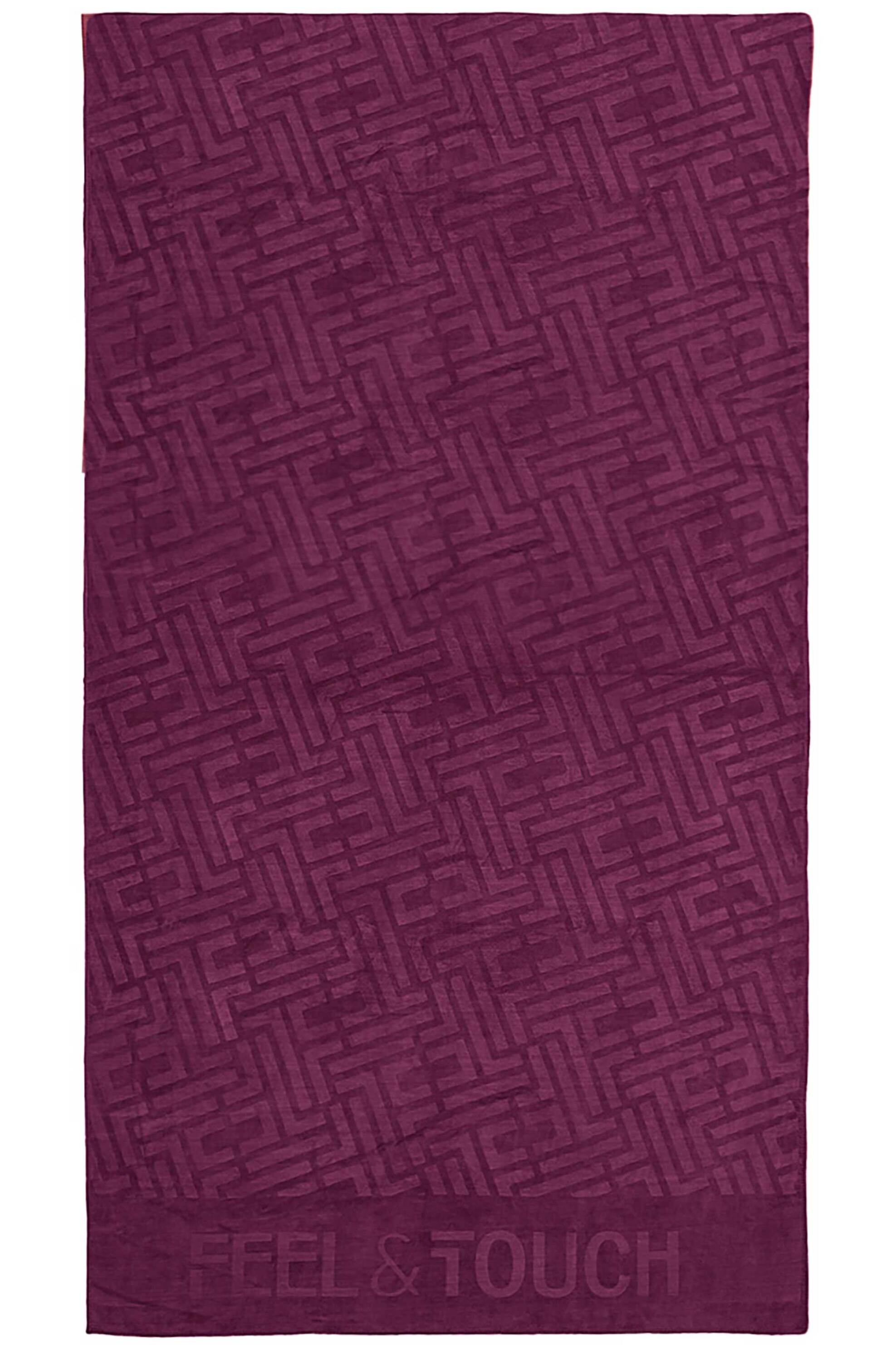 Feel and Touch πετσέτα Θαλάσσης "Icon Aubergine" - 1830086125000