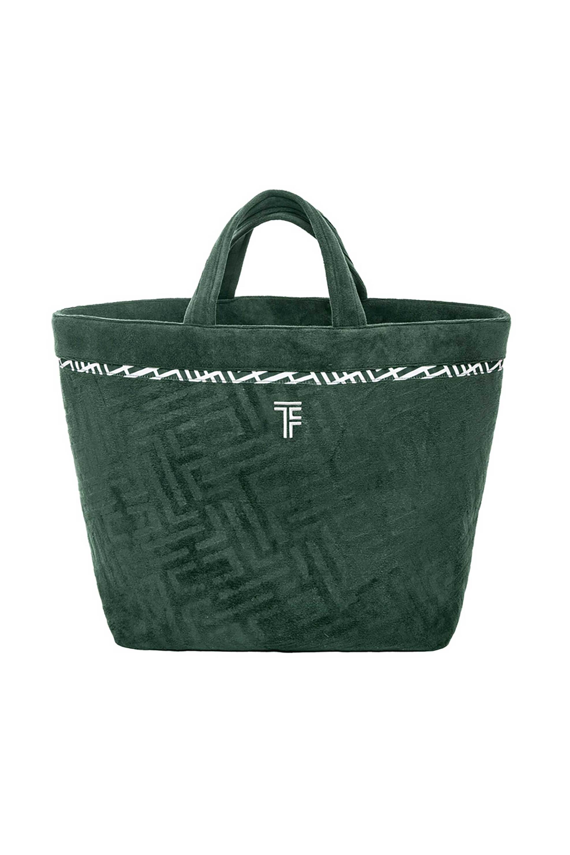 Feel and Touch γυναικεία τσάντα παραλίας "Icon Verde" - 1888086125026