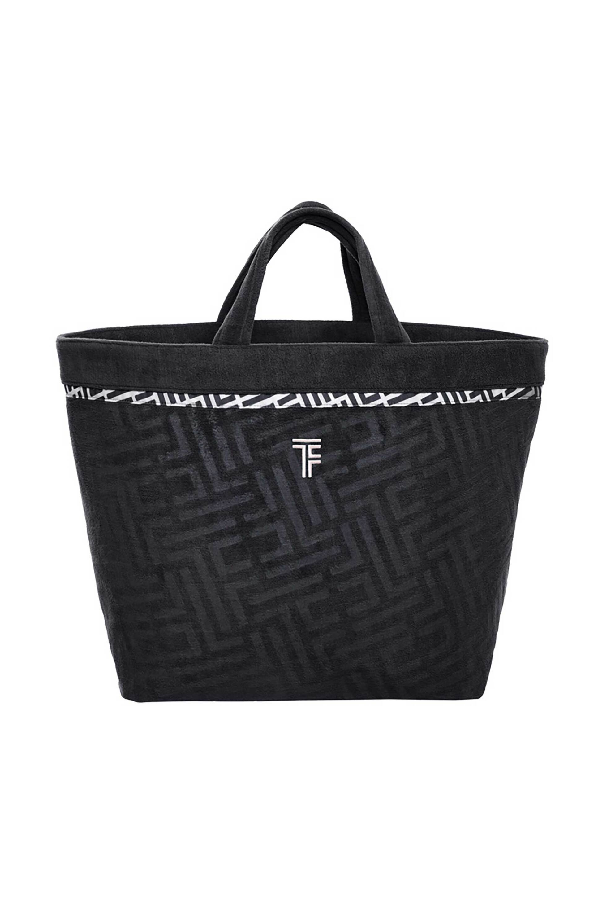 Feel and Touch γυναικεία τσάντα παραλίας "Icon Black" - 1888086125028
