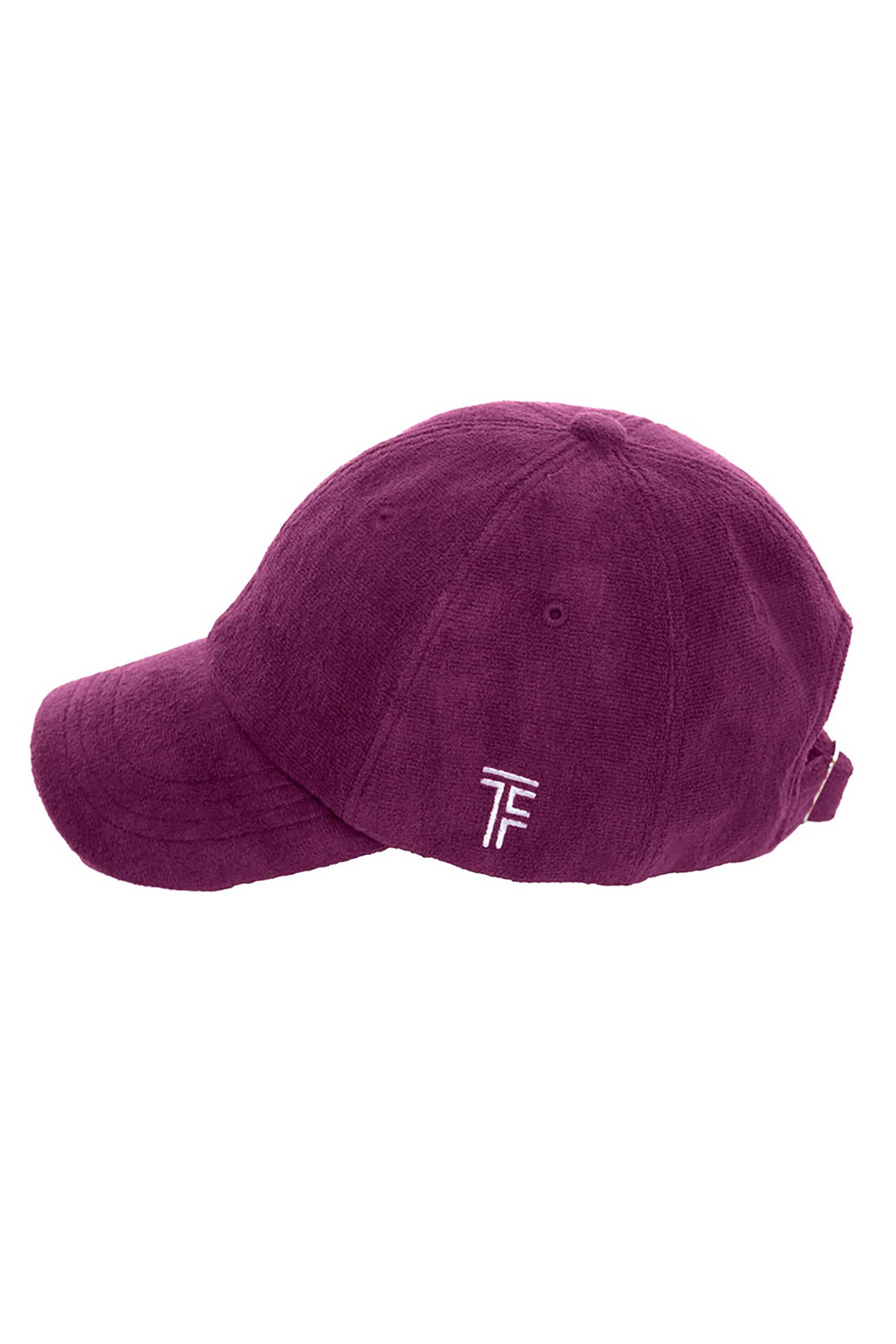 FEEL AND TOUCH Feel and Touch γυναικείο καπέλο jockey "Icon Aubergine" - 1889086125006