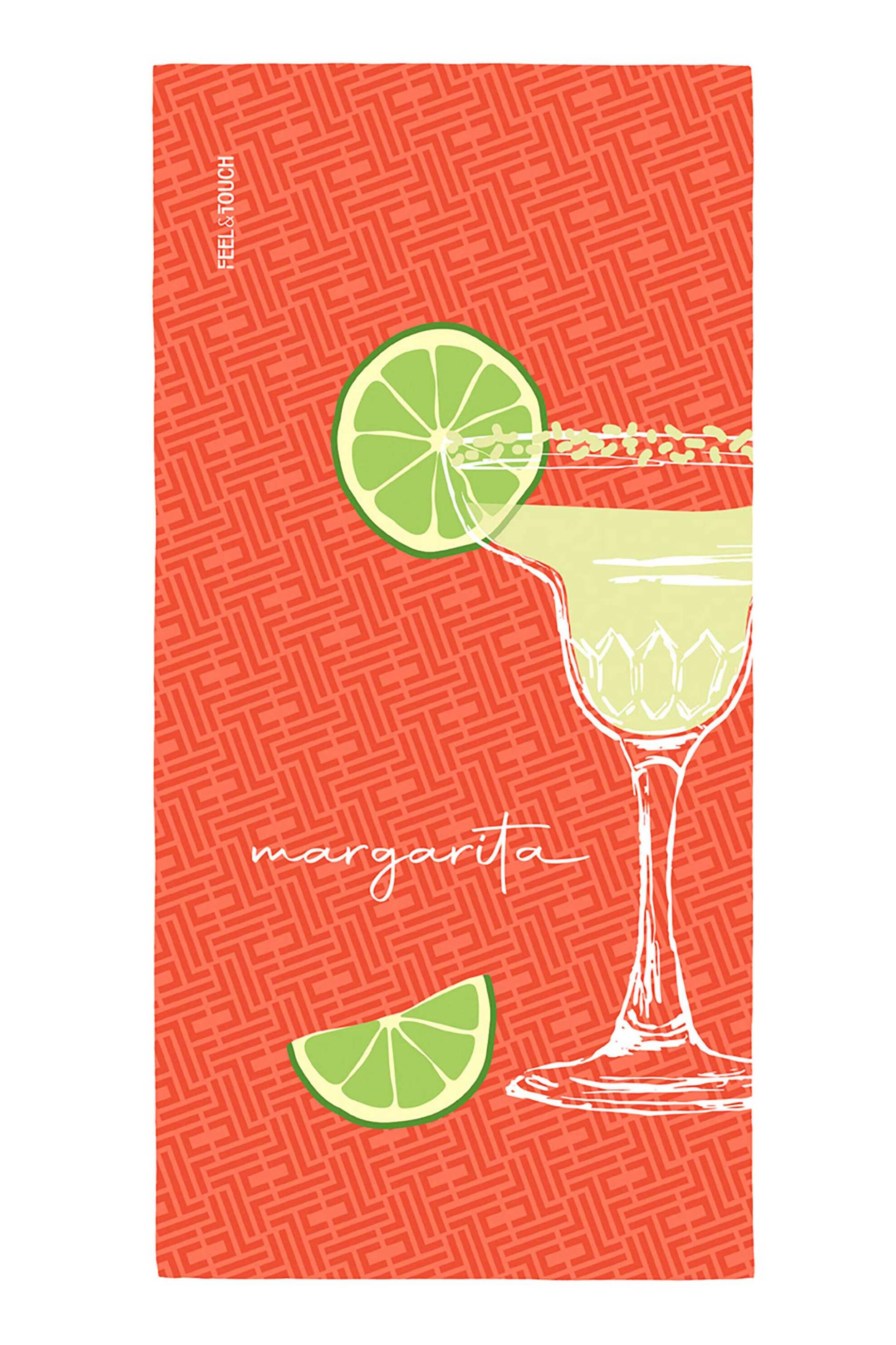 Feel and Touch πετσέτα Θαλάσσης "Printed Margarita" - 1830030126002