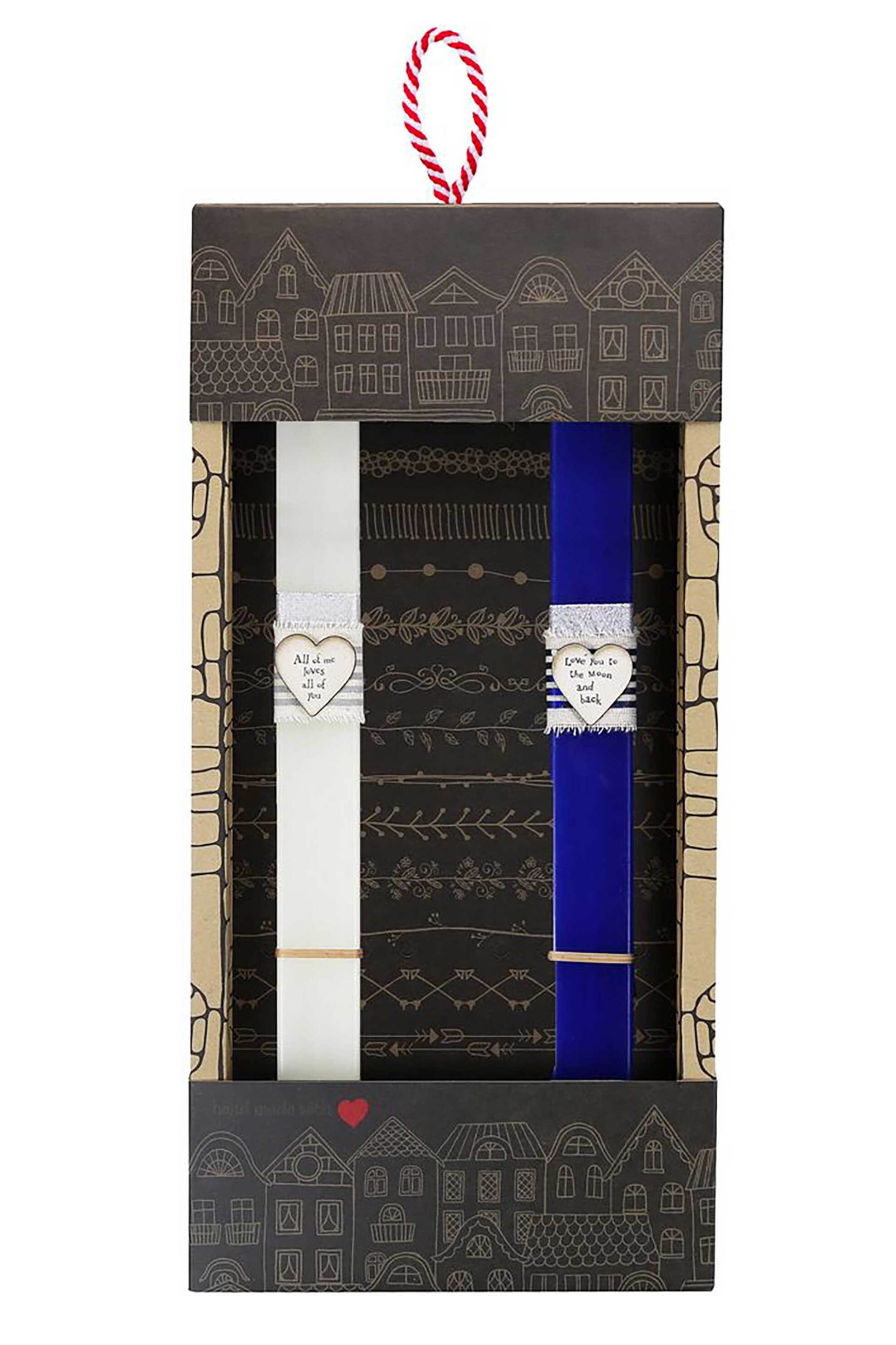 Synchronia πασχαλινή λαμπάδα Basic - Ζευγάρι Καρδιές All - LA25036AC