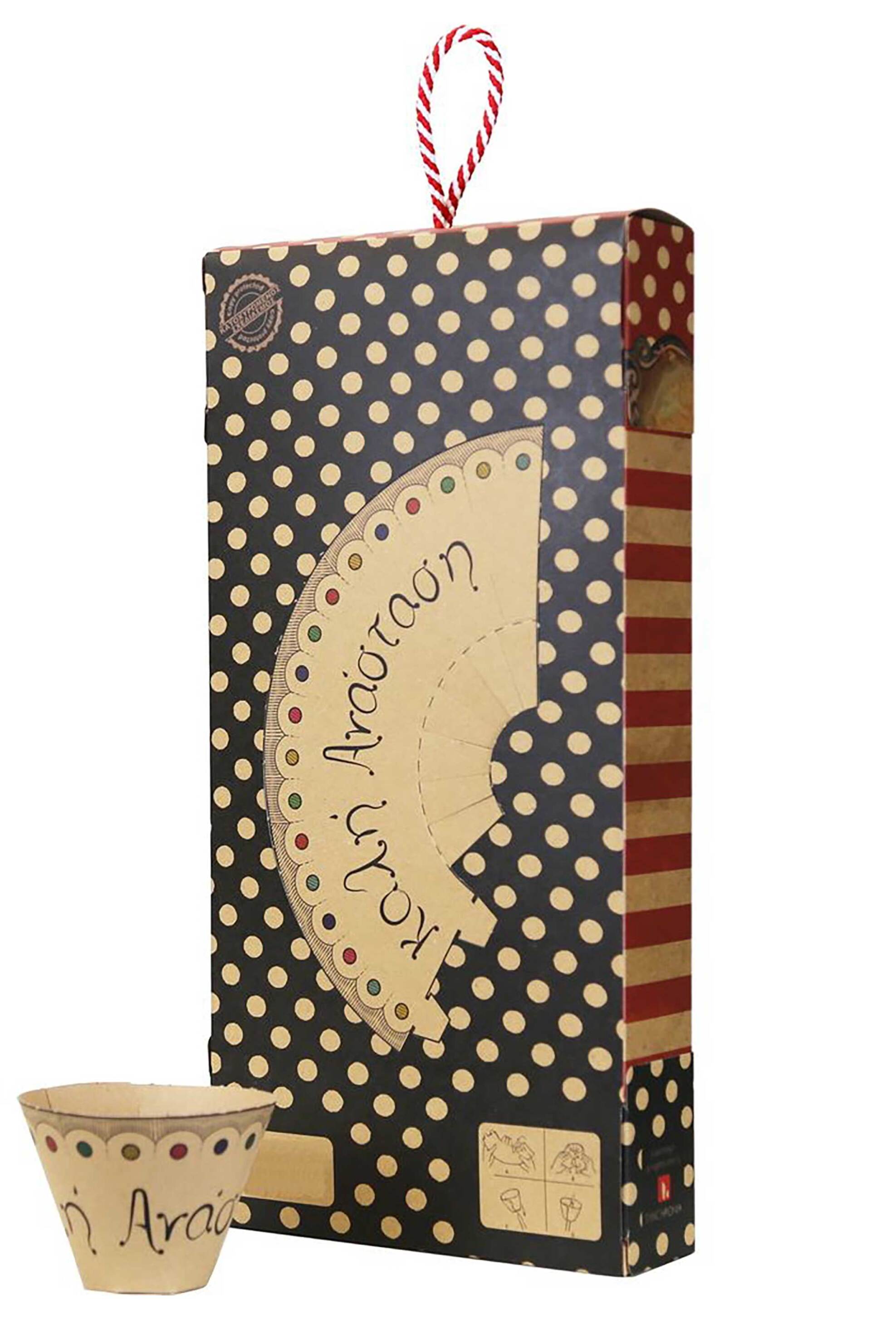 Synchronia πασχαλινή λαμπάδα Basic - Tattoo - Σκύλος - LA25036D φωτογραφία