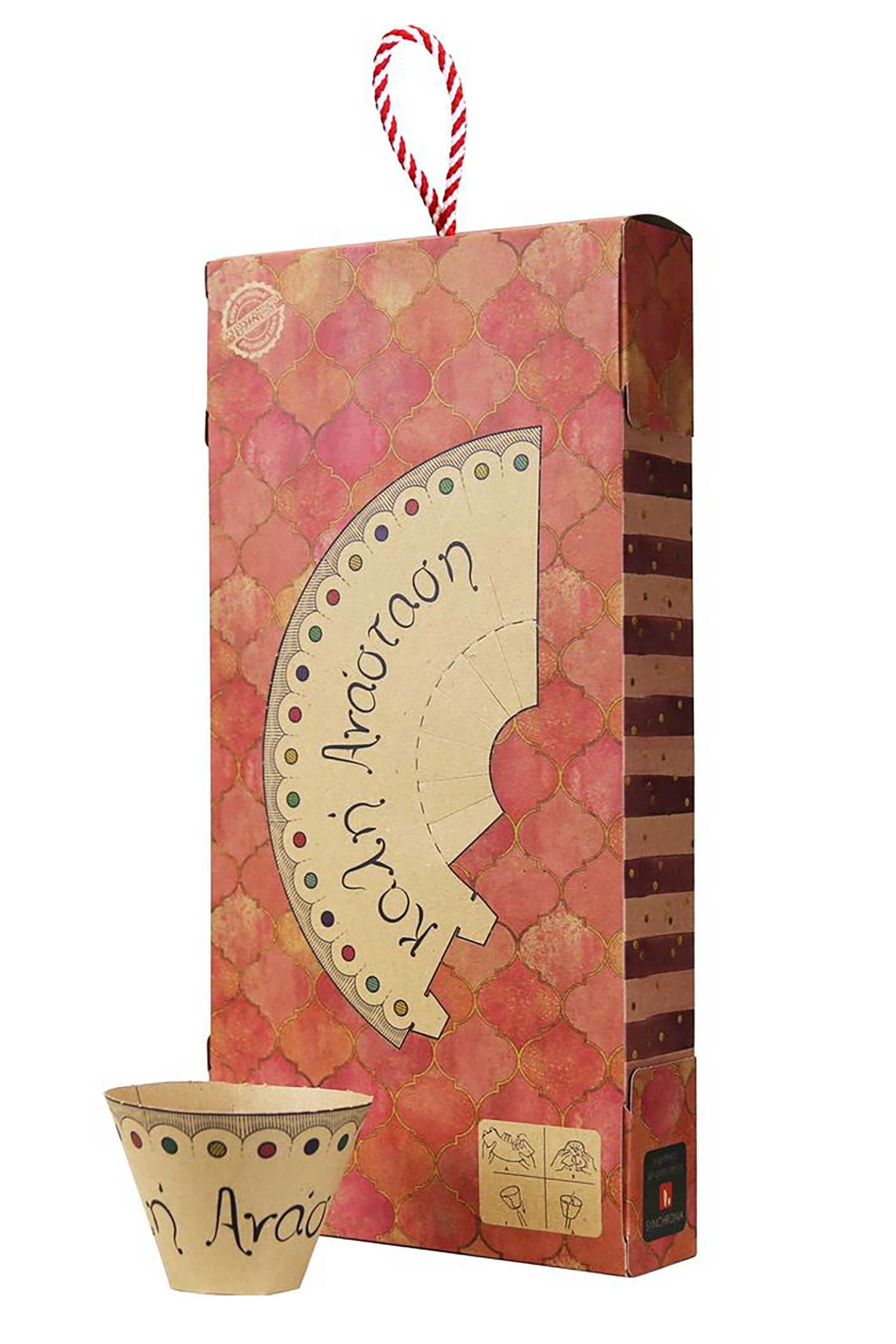 Synchronia πασχαλινή λαμπάδα Στυλό Φλαμίνγκο - Σομόν - LA25001B φωτογραφία