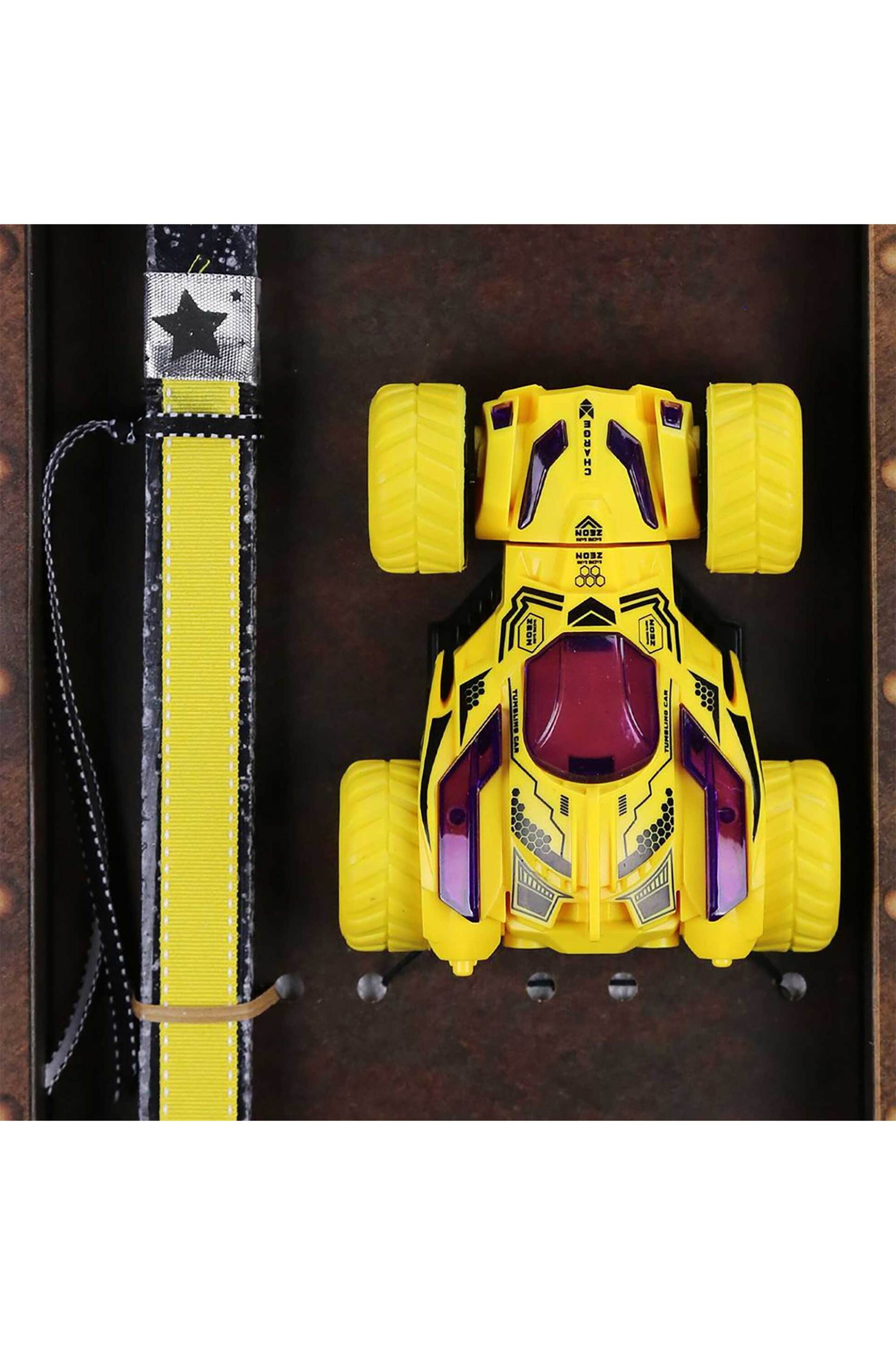 Synchronia πασχαλινή λαμπάδα formula rotation κίτρινο - LA26023A φωτογραφία