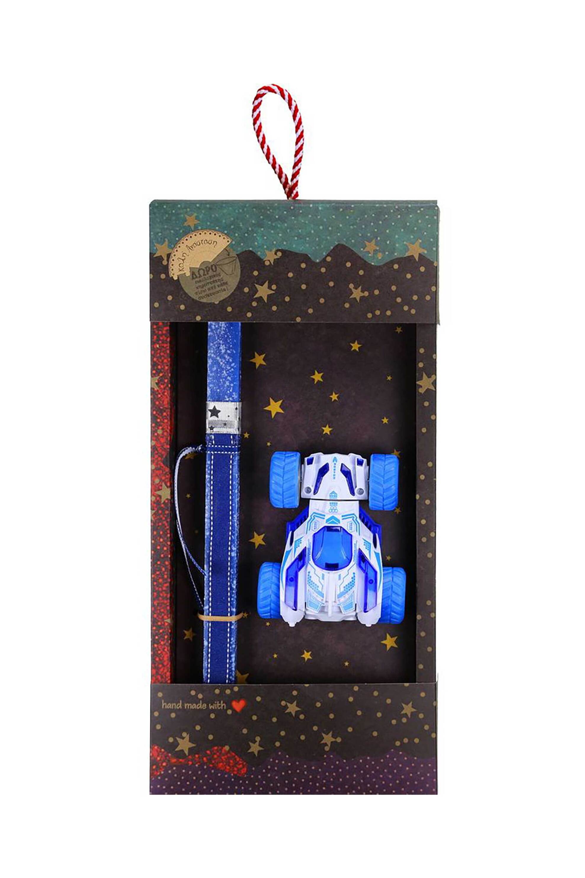 Synchronia πασχαλινή λαμπάδα formula rotation μπλε - LA26023B