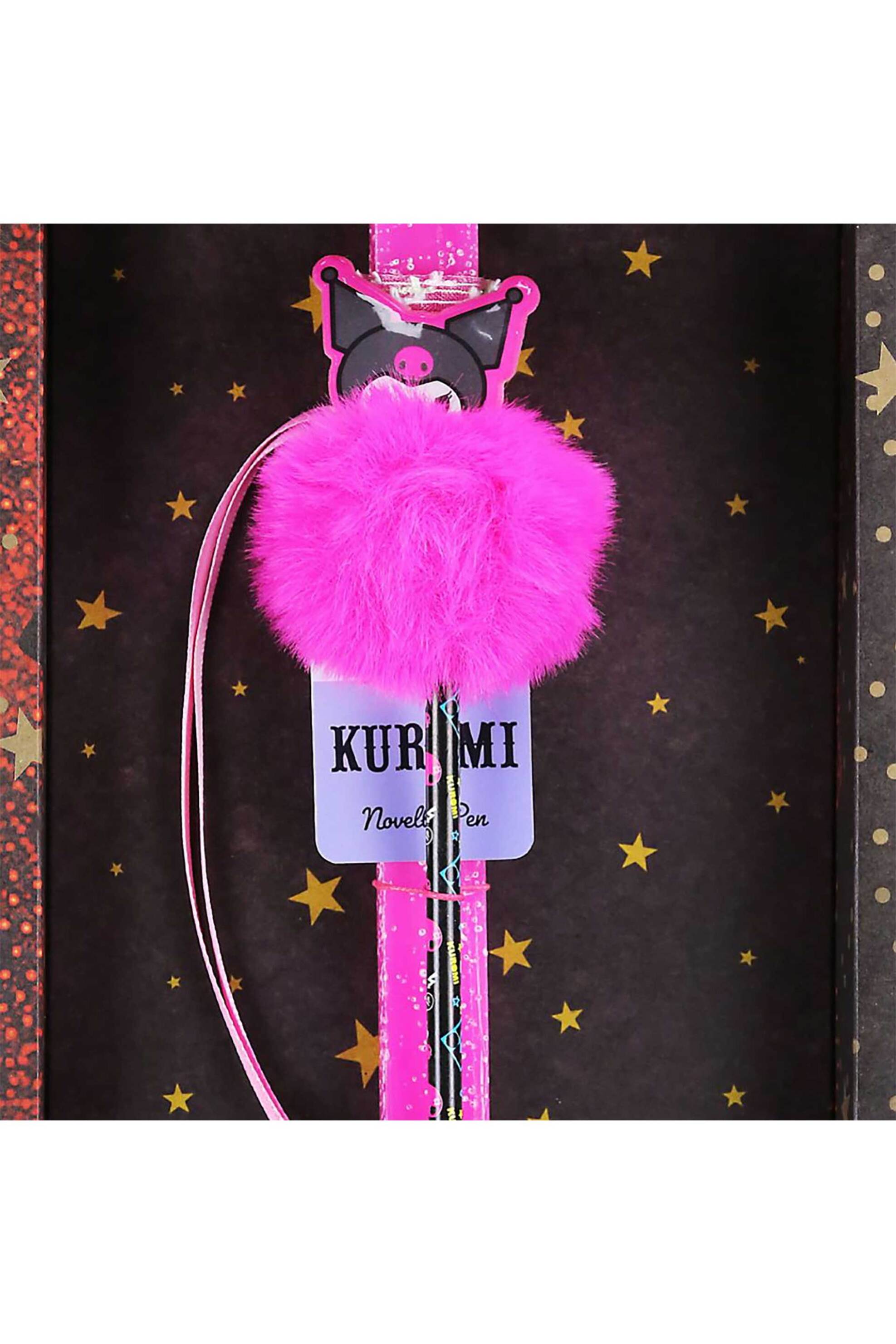 Synchronia πασχαλινή λαμπάδα στυλό pom-pom kuromi pink - LA26026C φωτογραφία