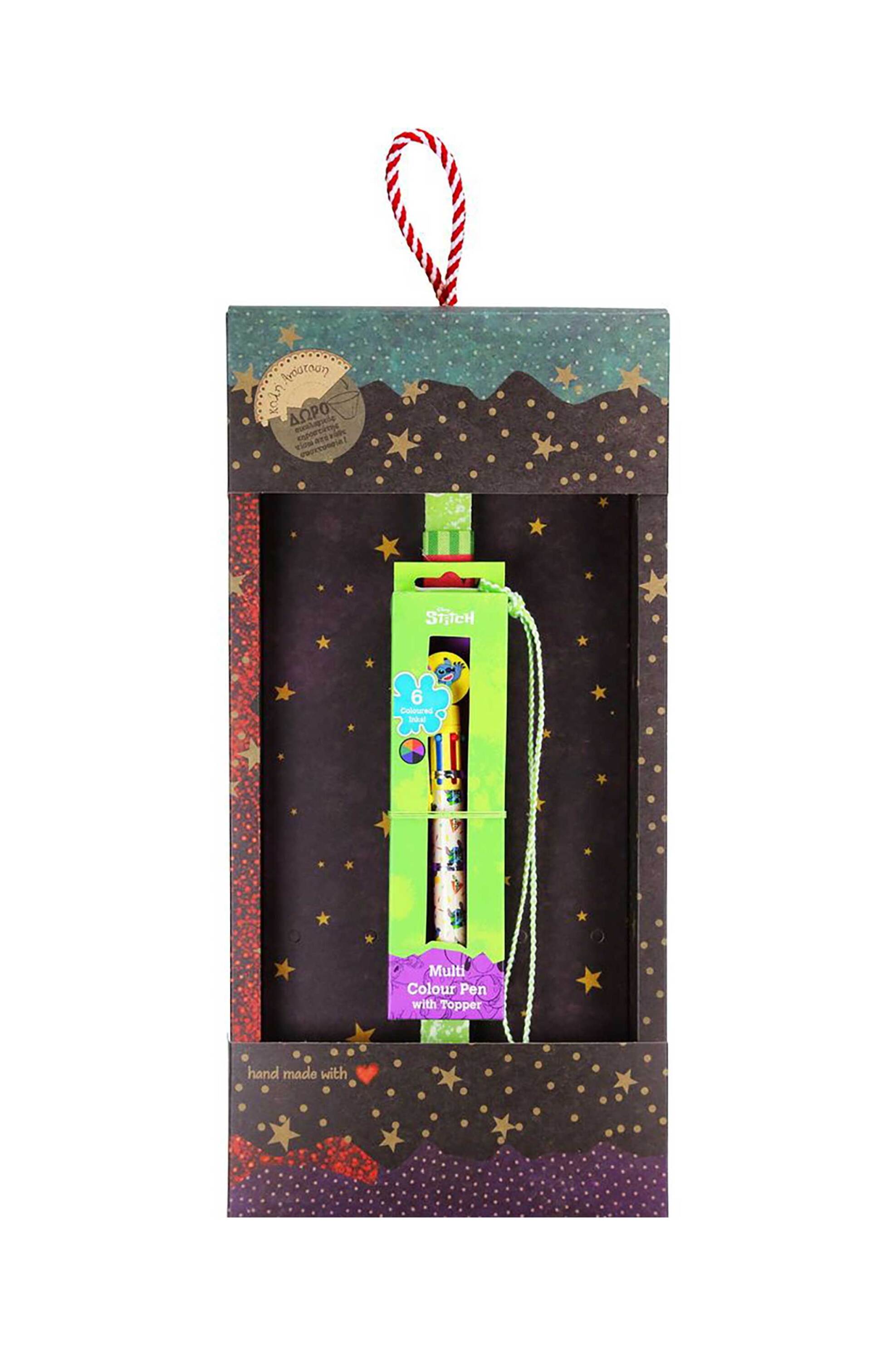 SYNCHRONIA Synchronia πασχαλινή λαμπάδα στυλό με χρώματα stitch - LA26029A