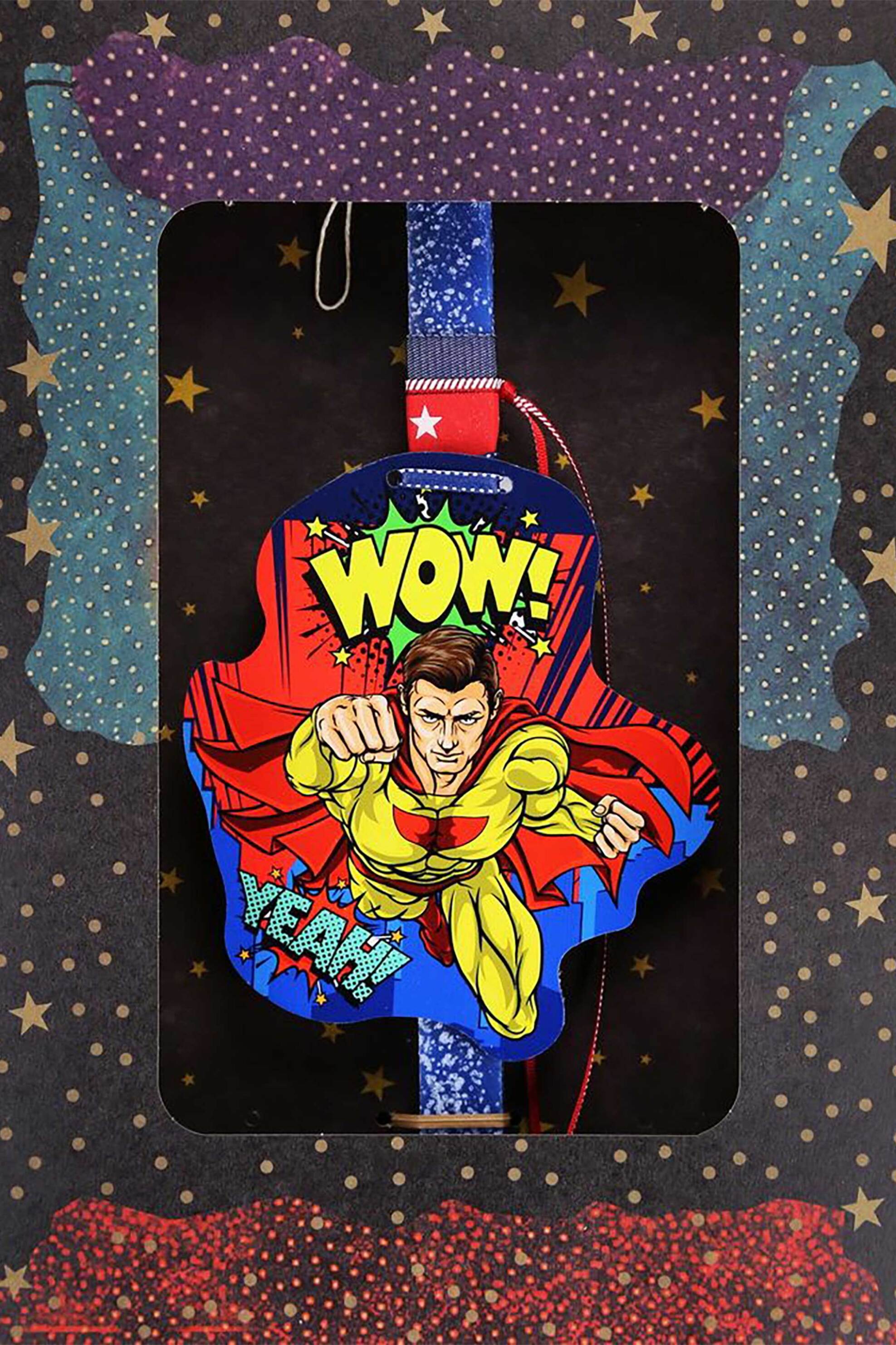 Synchronia πασχαλινή λαμπάδα κάδρο Super Hero - LA26035B