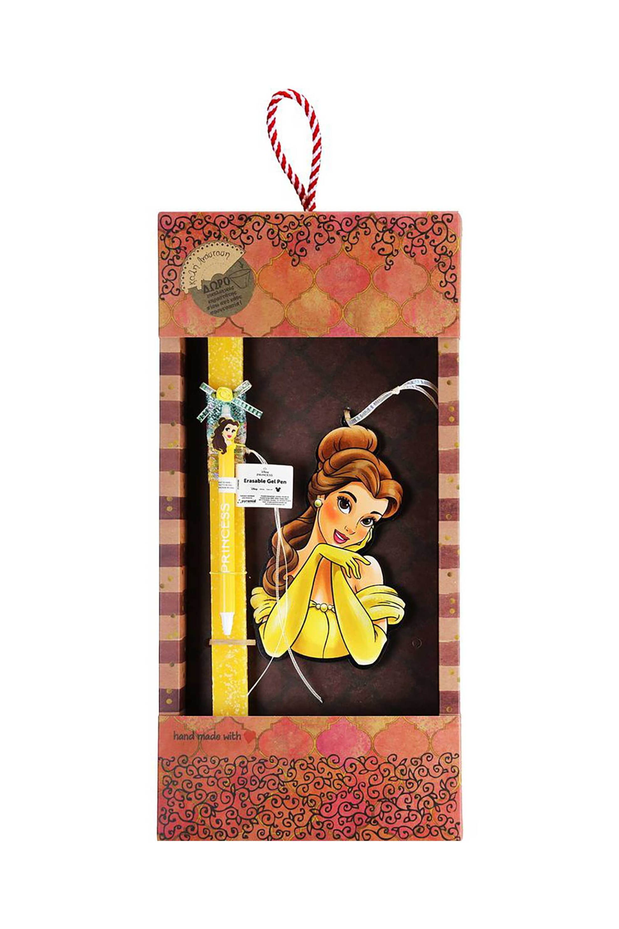 Synchronia πασχαλινή λαμπάδα πριγκίπισσα Belle - LA26037B