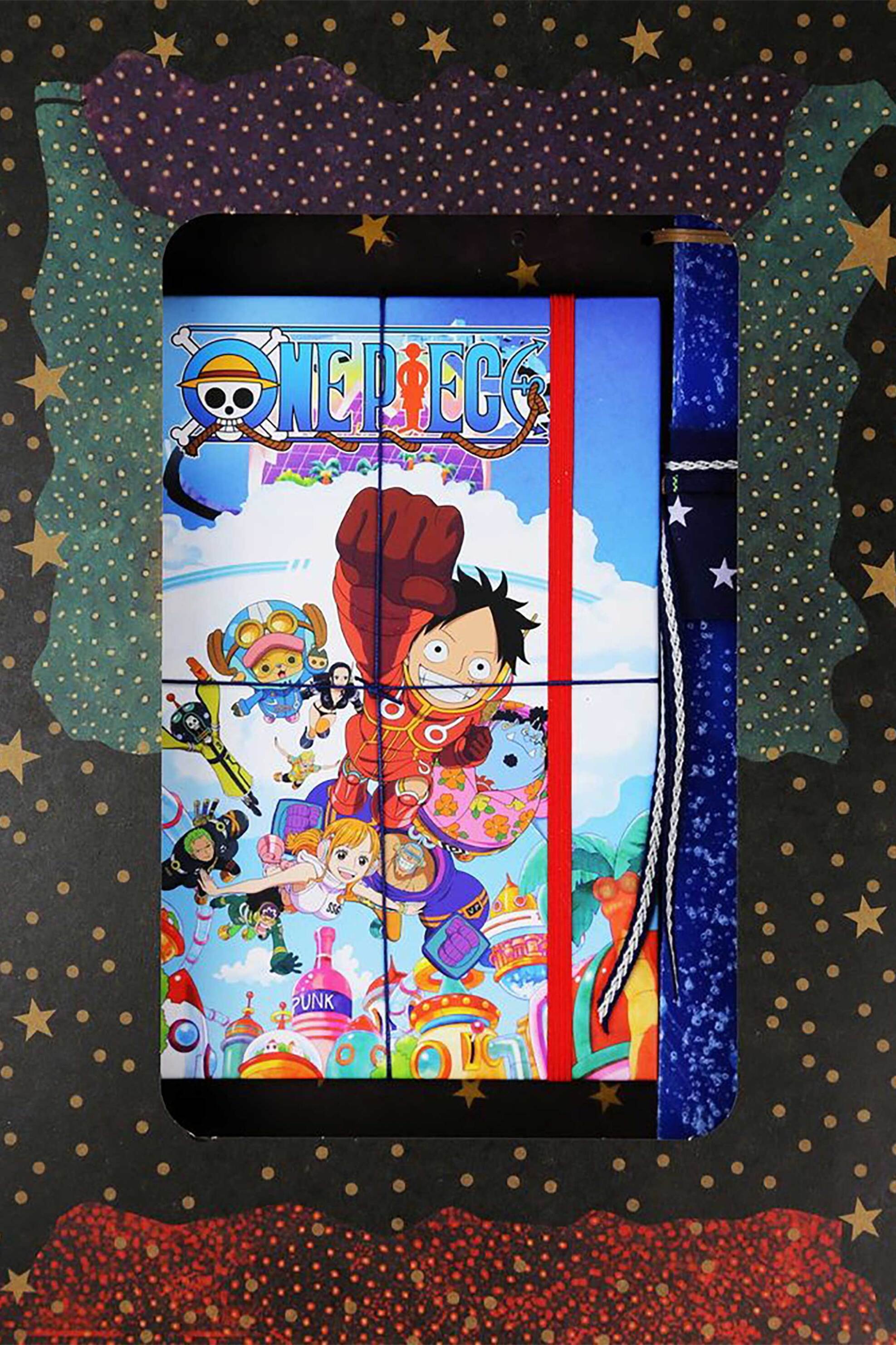 Synchronia πασχαλινή λαμπάδα One Piece τετράδιο Flying - LA26013A