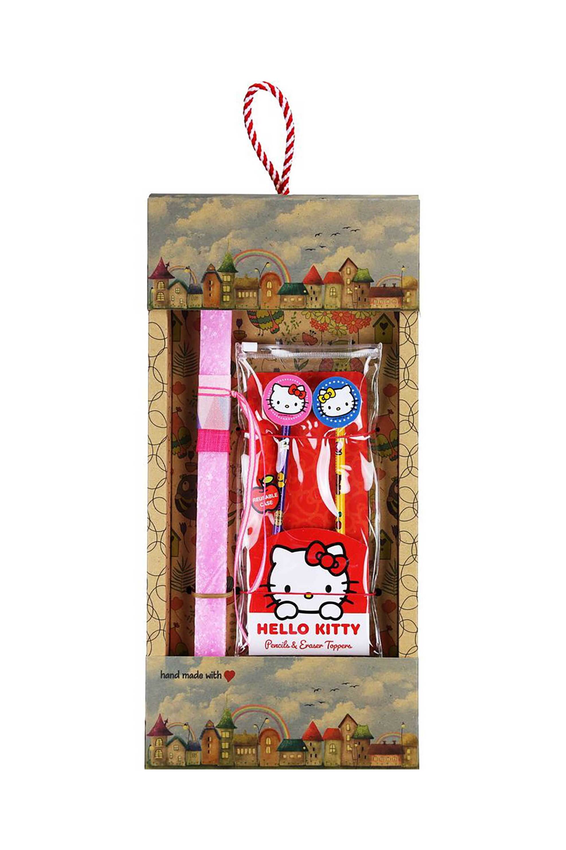 Synchronia πασχαλινή λαμπάδα μολύβι - γόμα Hello Kitty - LA26025A