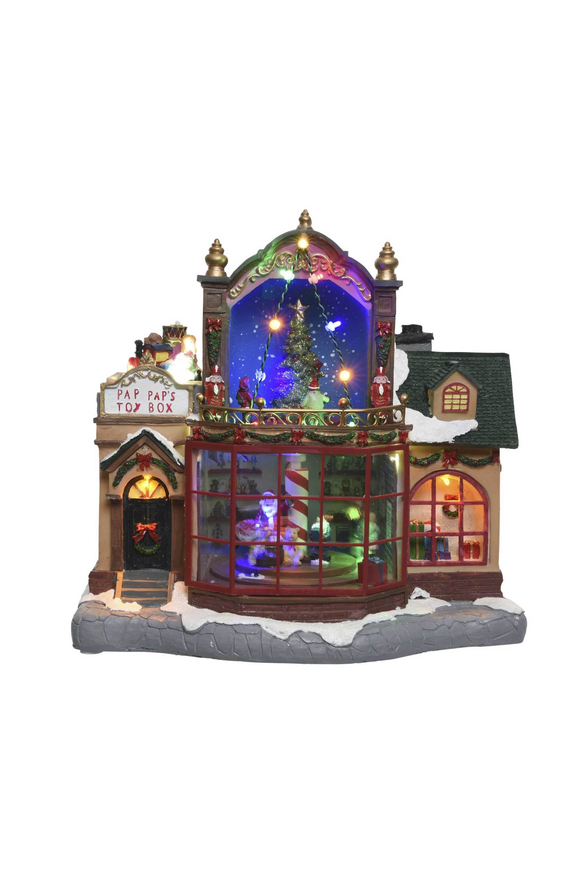 KAEMINGK Kaemingk χριστουγεννιάτικο διακοσμητικό με led 19 x 30,5 x 28,5 cm - 481316