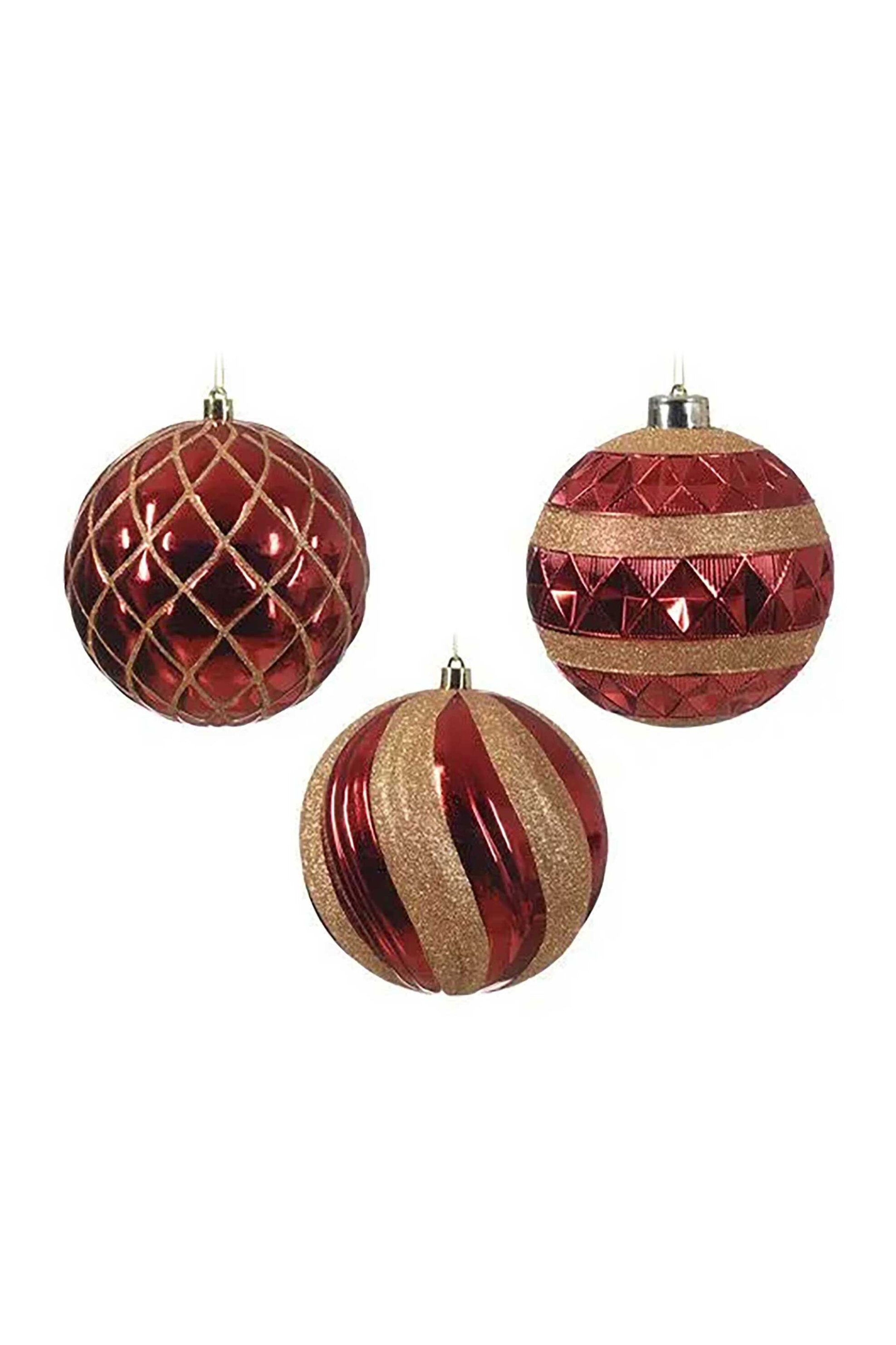 KAEMINGK Kaemingk χριστουγέννιατικη μπάλα 8 cm - 024510